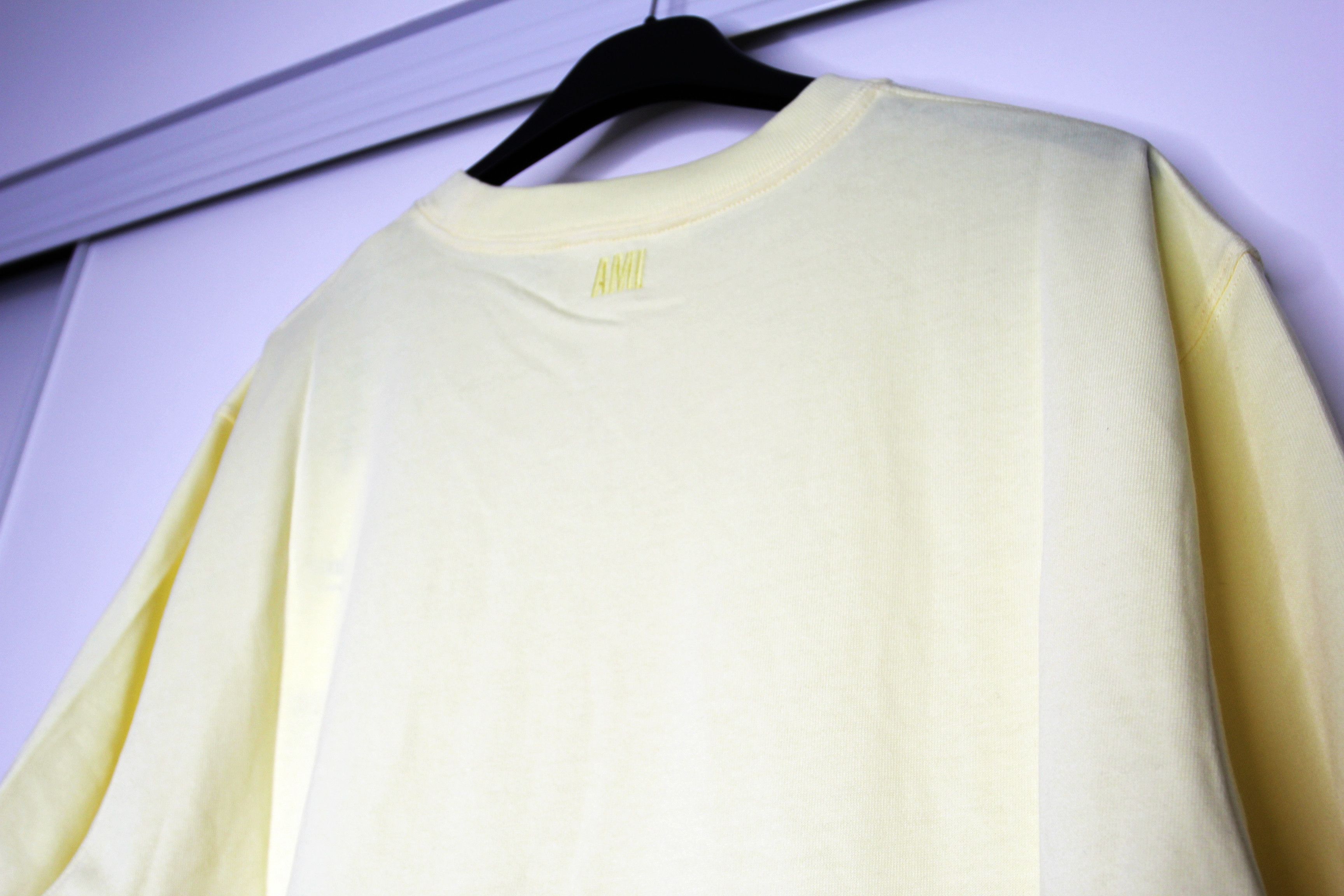 AMI BNWT SS22 AMI DE COEUR YELLOW TSHIRT S Size US S / EU 44-46 / 1 - 7 Thumbnail