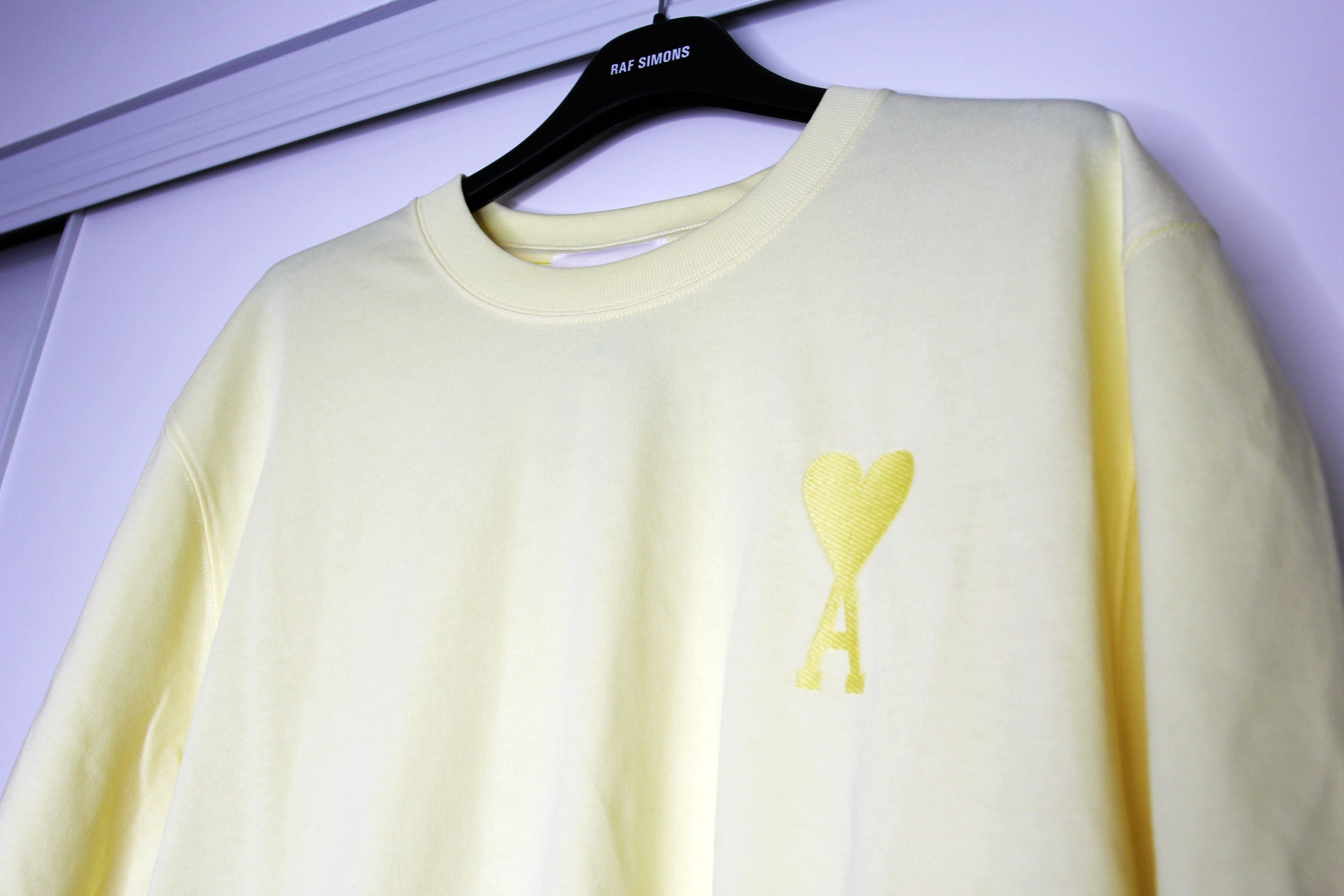 AMI BNWT SS22 AMI DE COEUR YELLOW TSHIRT S Size US S / EU 44-46 / 1 - 4 Thumbnail