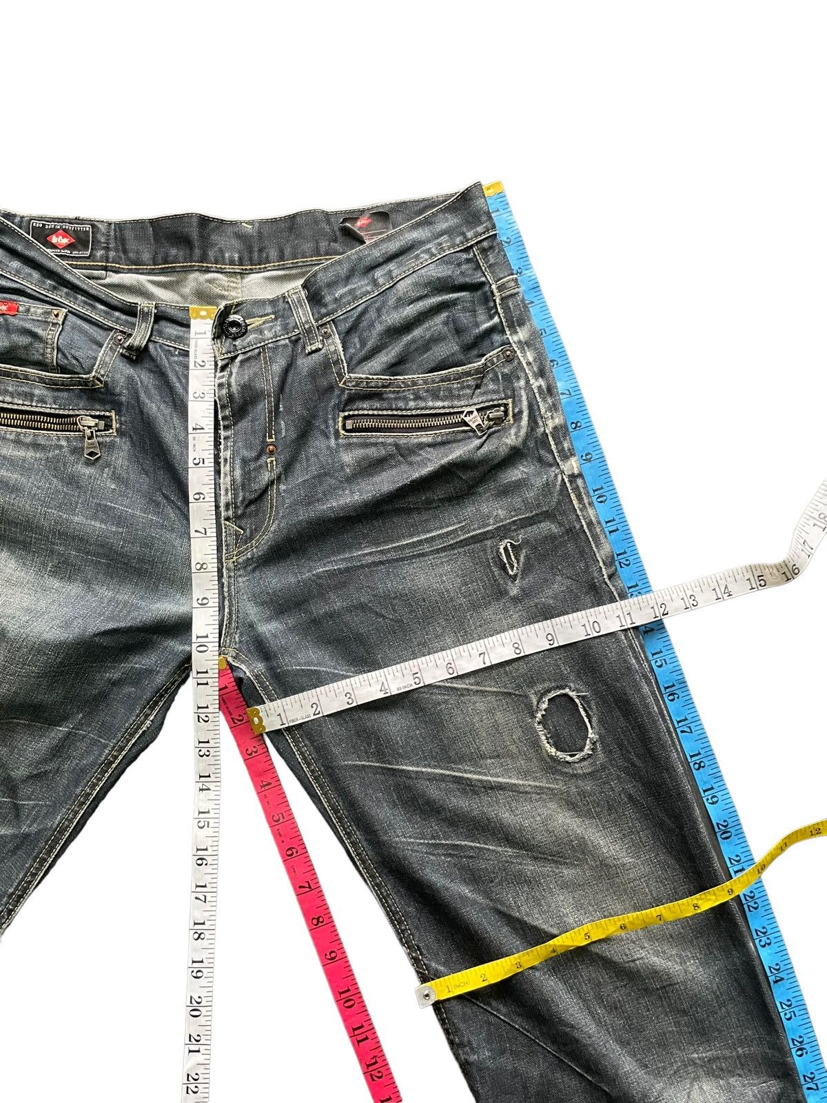 Other Lee Cooper Distresed Rework Denim Size US 34 / EU 50 - 24 Thumbnail