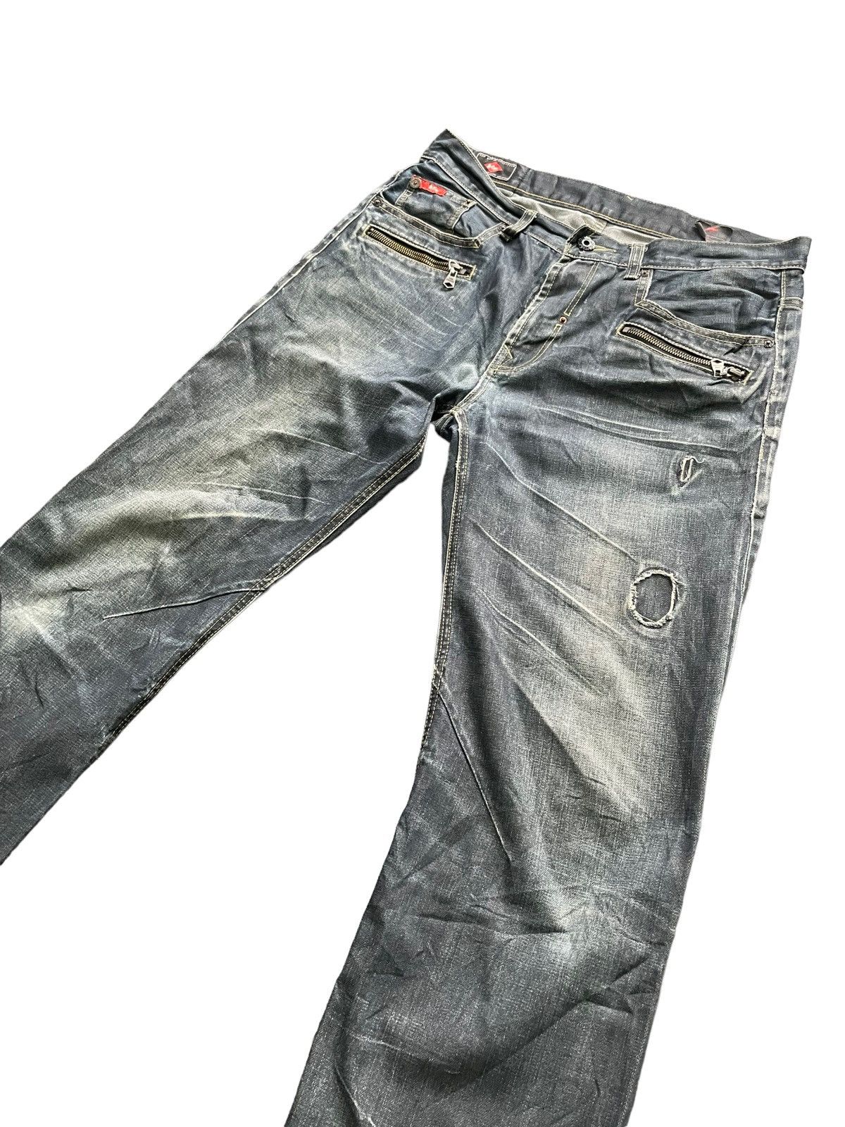 Other Lee Cooper Distresed Rework Denim Size US 34 / EU 50 - 2 Thumbnail