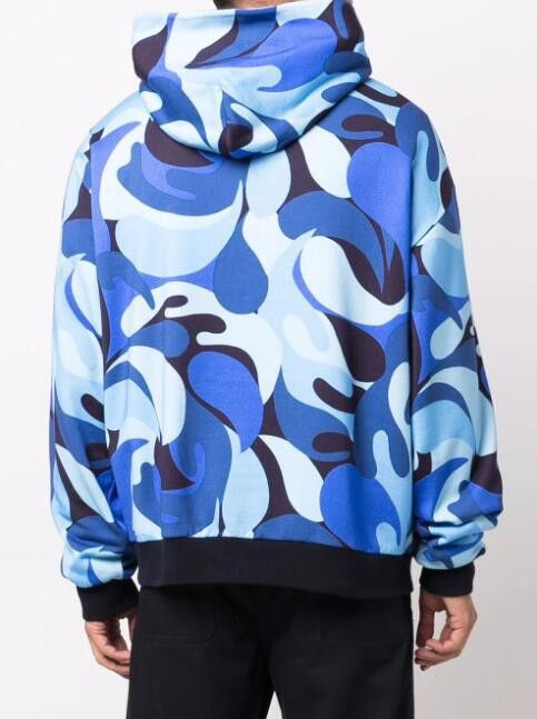 Marni BNWT SS22 MARNI ABSTRACT CAMO HOODIE 52 Size US L / EU 52-54 / 3 - 12 Thumbnail