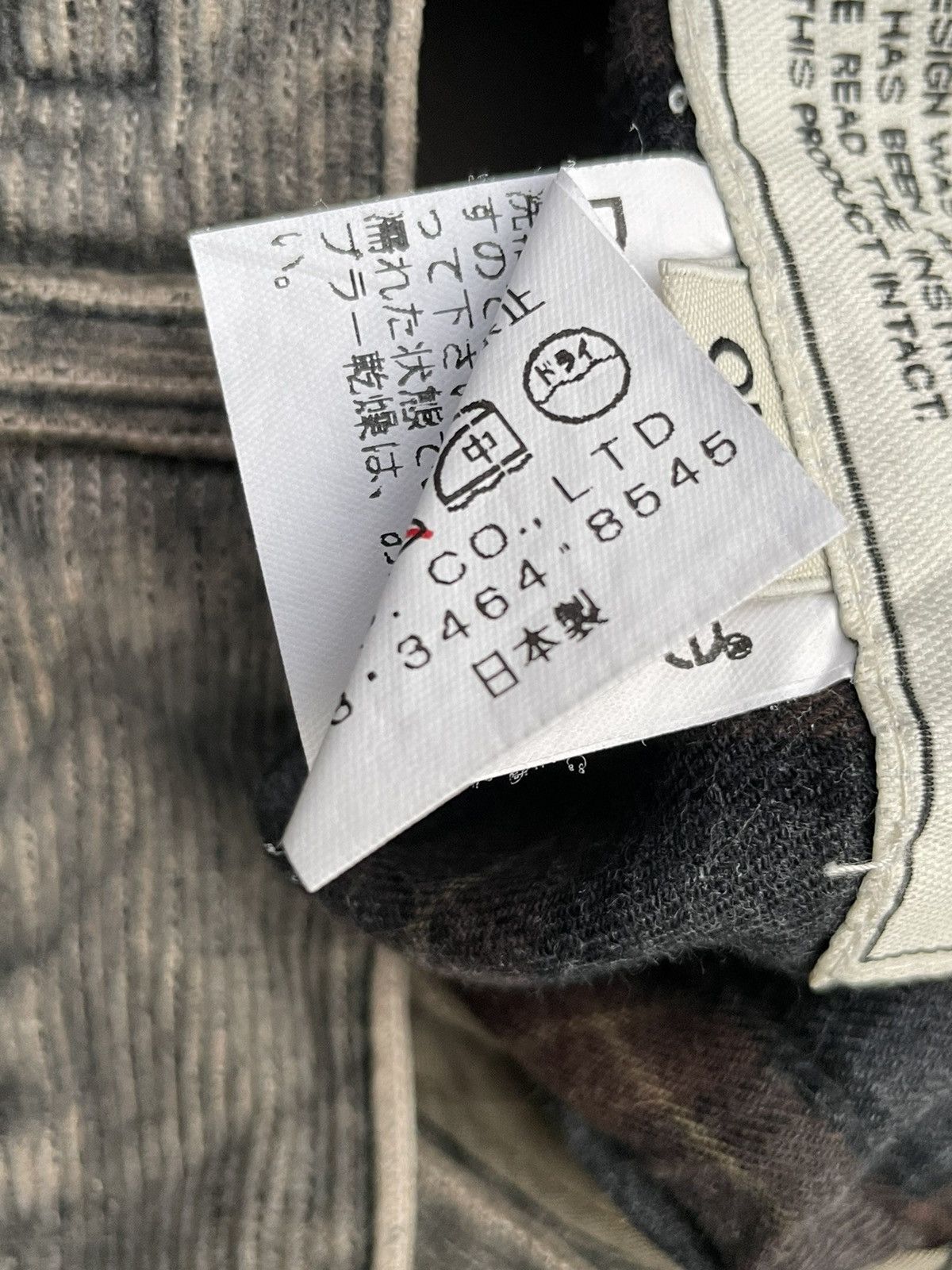 Japanese Brand Nonnative Japan Coduroy Pant Size US 34 / EU 50 - 12 Thumbnail