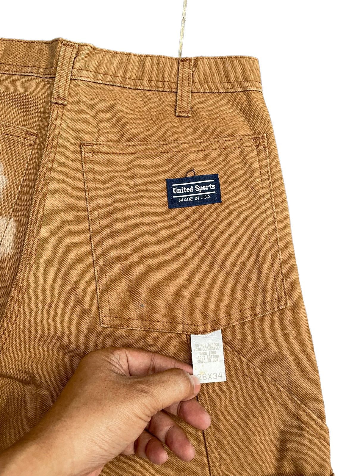 Vintage Vintage United Sports Custom Carpenter Denim Size US 28 / EU 44 - 14 Thumbnail