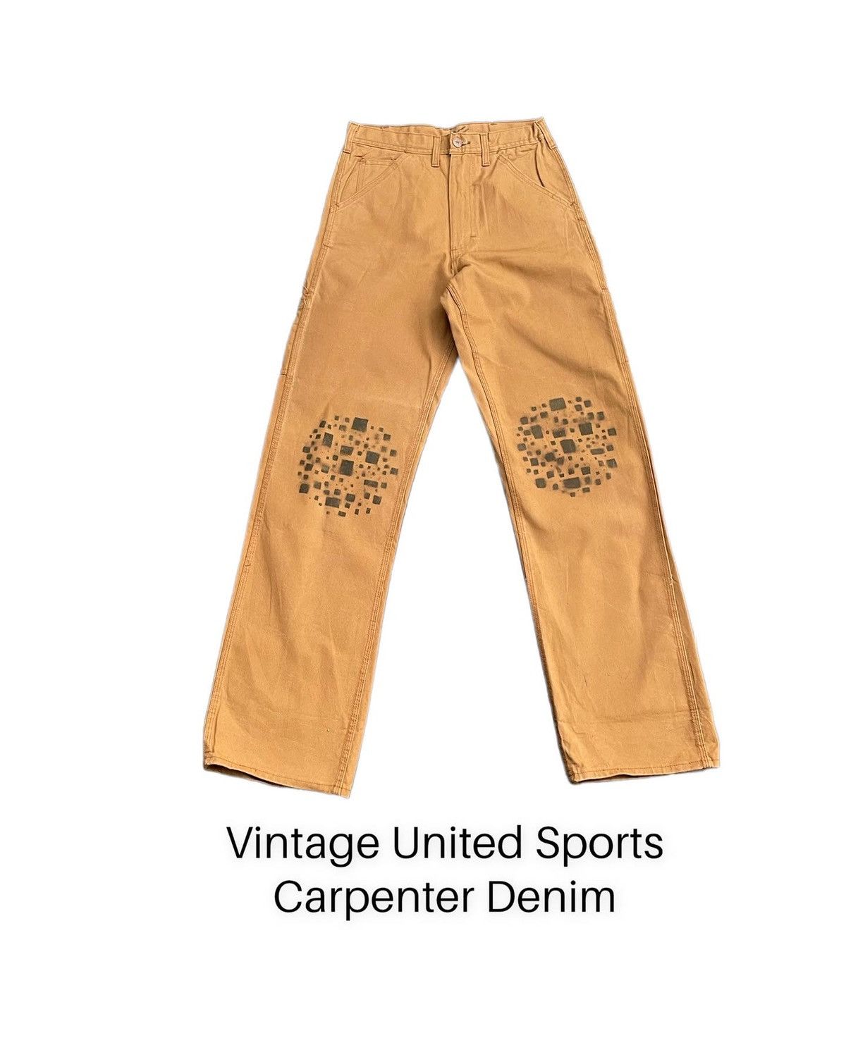 Vintage Vintage United Sports Custom Carpenter Denim Size US 28 / EU 44 - 1 Thumbnail