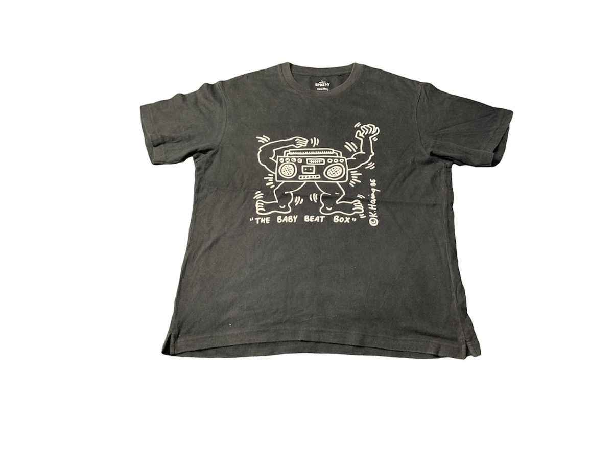 Japanese Brand Keith Haring Baby Beat Box Tee Art Concert Dance Size US L / EU 52-54 / 3 - 1 Thumbnail