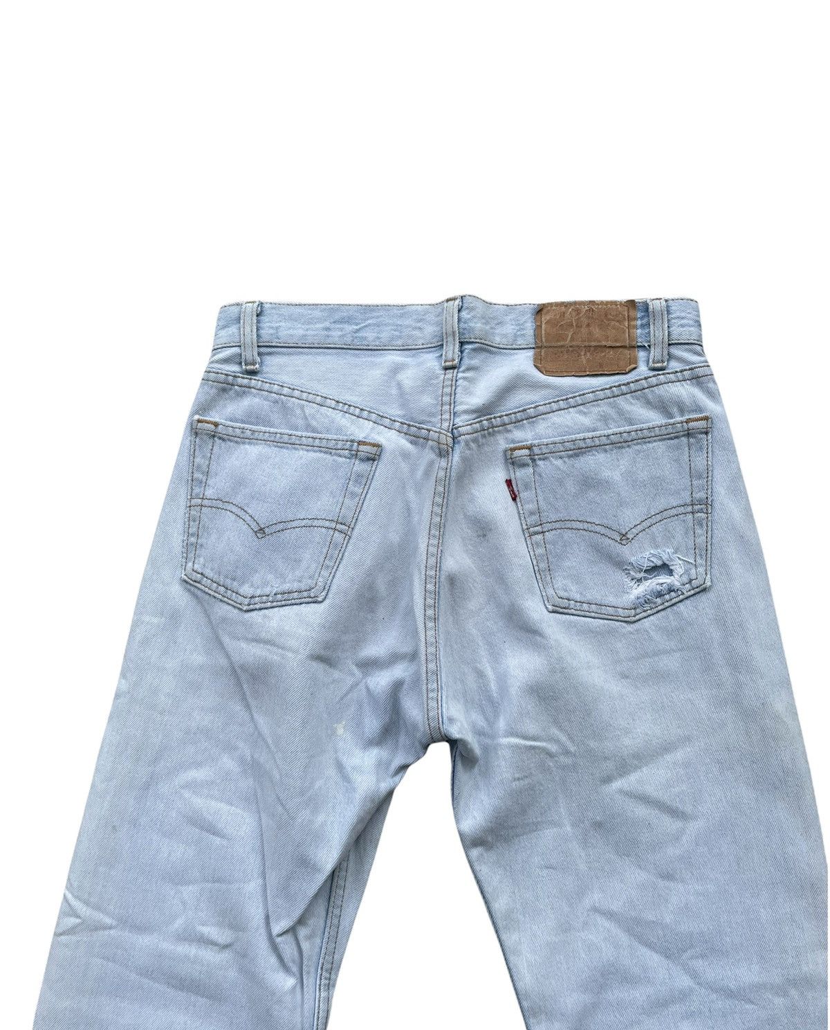 Levi's × Vintage Vintage Levis 501 1989 USA Aging Distressed Size US 30 / EU 46 - 8 Thumbnail