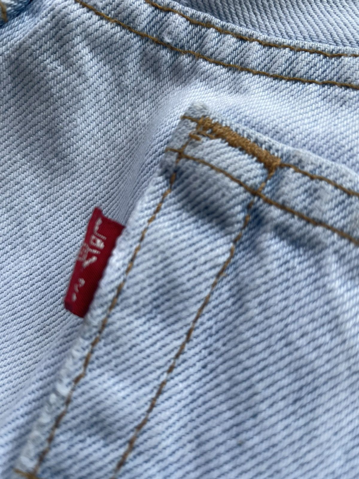Levi's × Vintage Vintage Levis 501 1989 USA Aging Distressed Size US 30 / EU 46 - 11 Thumbnail
