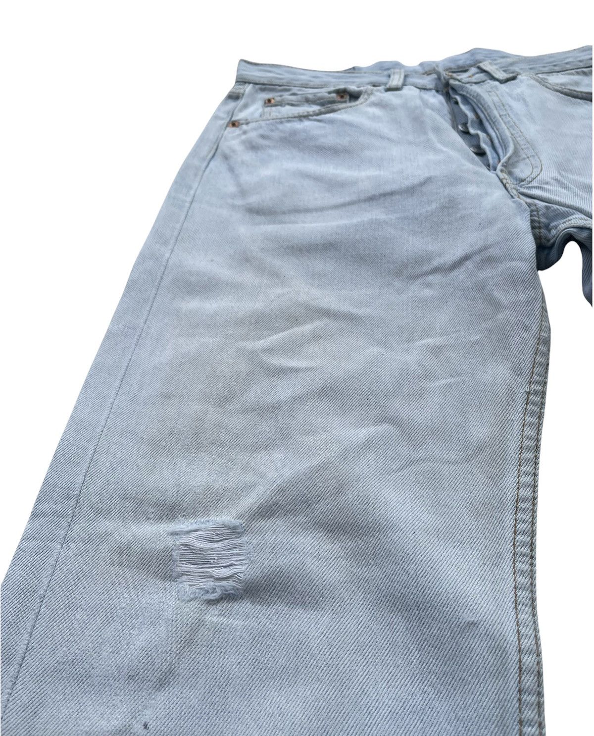 Levi's × Vintage Vintage Levis 501 1989 USA Aging Distressed Size US 30 / EU 46 - 5 Thumbnail