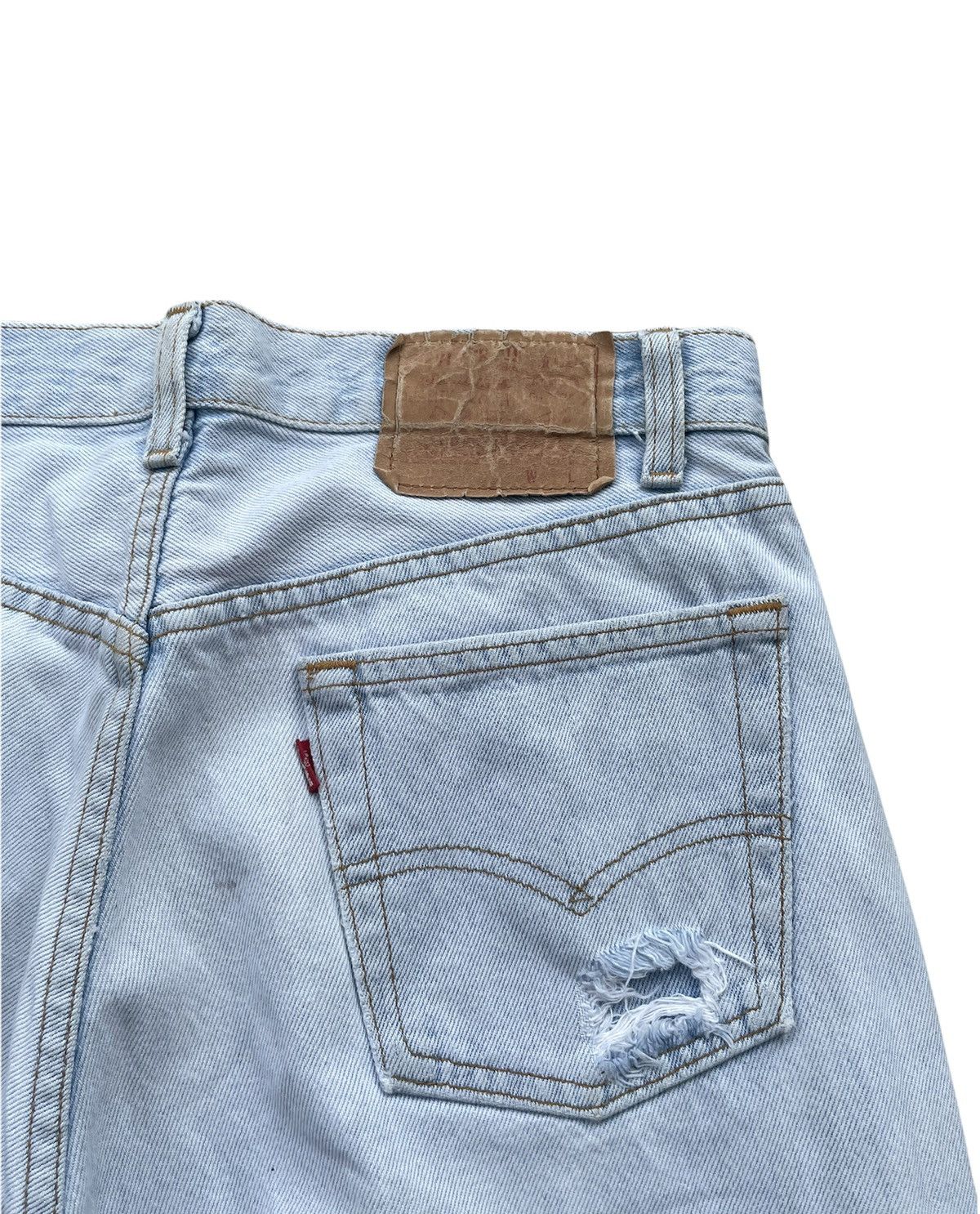 Levi's × Vintage Vintage Levis 501 1989 USA Aging Distressed Size US 30 / EU 46 - 9 Thumbnail