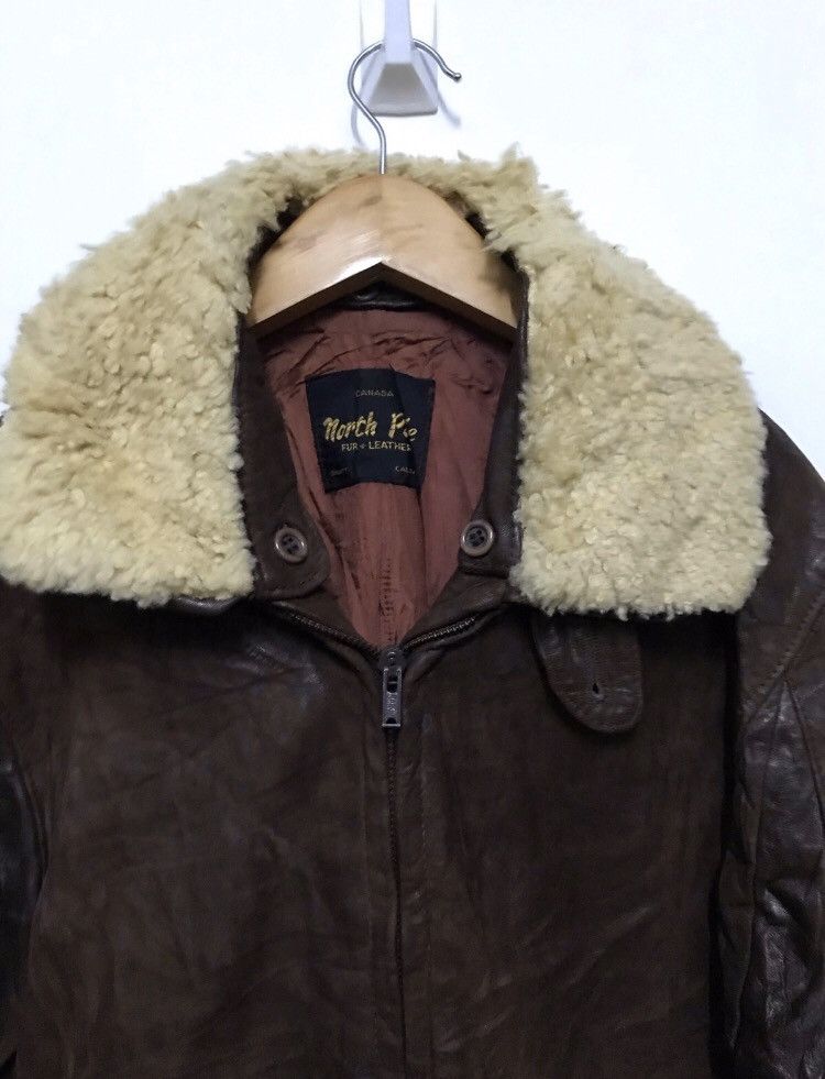 Vintage NORTH POLE LEATHER JACKET SIZE M Size US M / EU 48-50 / 2 - 3 Thumbnail
