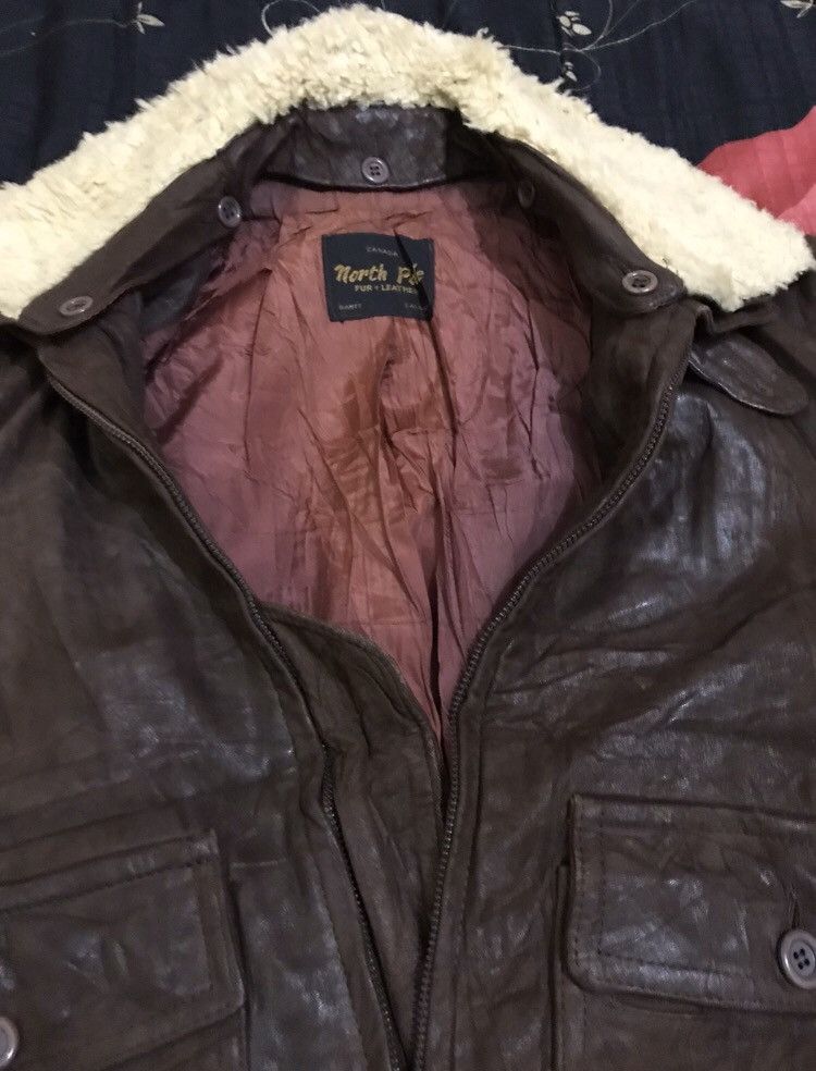 Vintage NORTH POLE LEATHER JACKET SIZE M Size US M / EU 48-50 / 2 - 9 Thumbnail