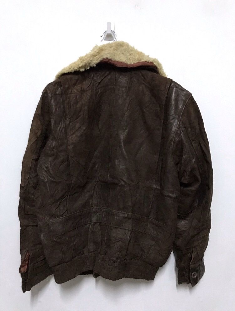Vintage NORTH POLE LEATHER JACKET SIZE M Size US M / EU 48-50 / 2 - 7 Thumbnail