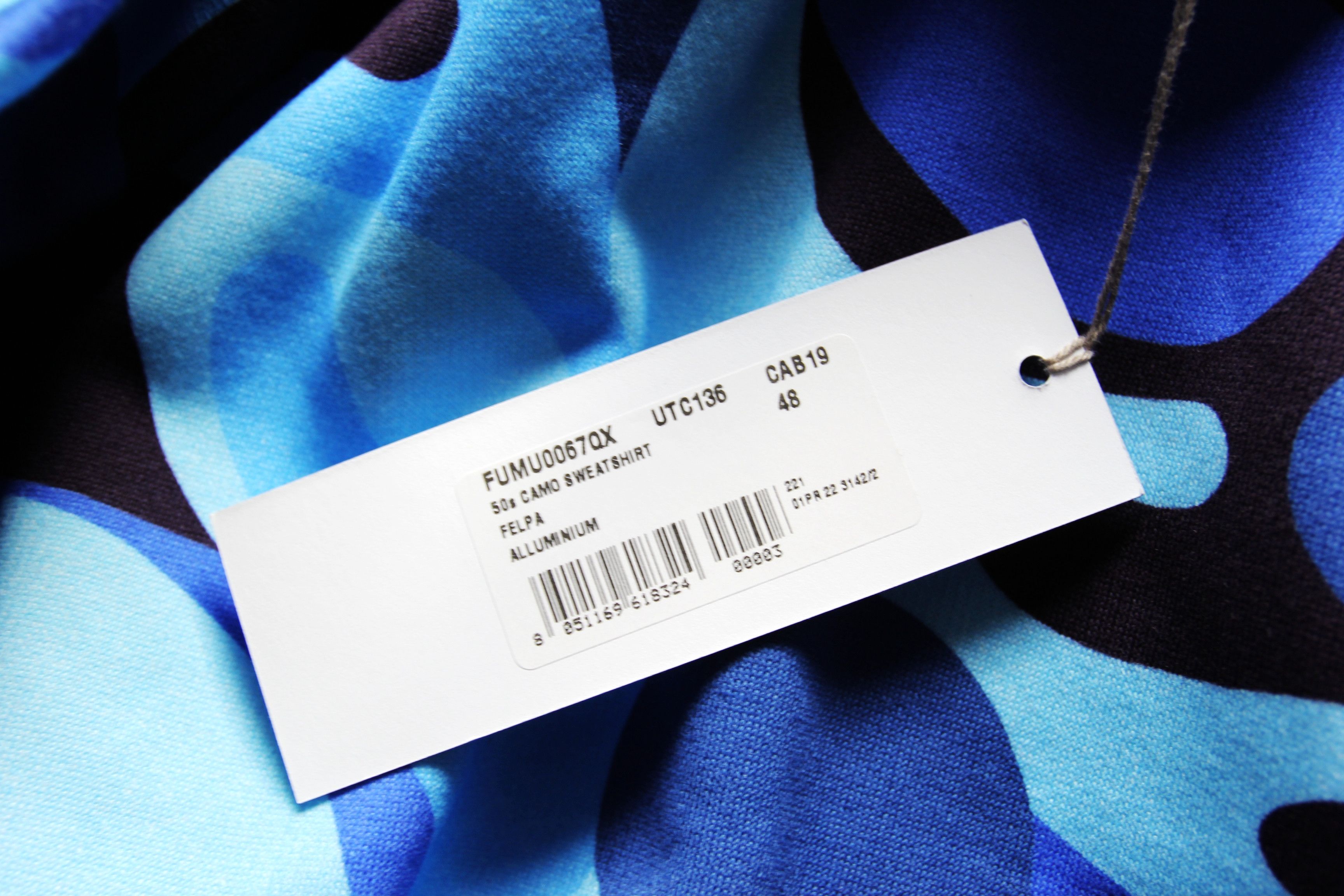 Marni BNWT SS22 MARNI ABSTRACT CAMO HOODIE 48 Size US M / EU 48-50 / 2 - 8 Thumbnail