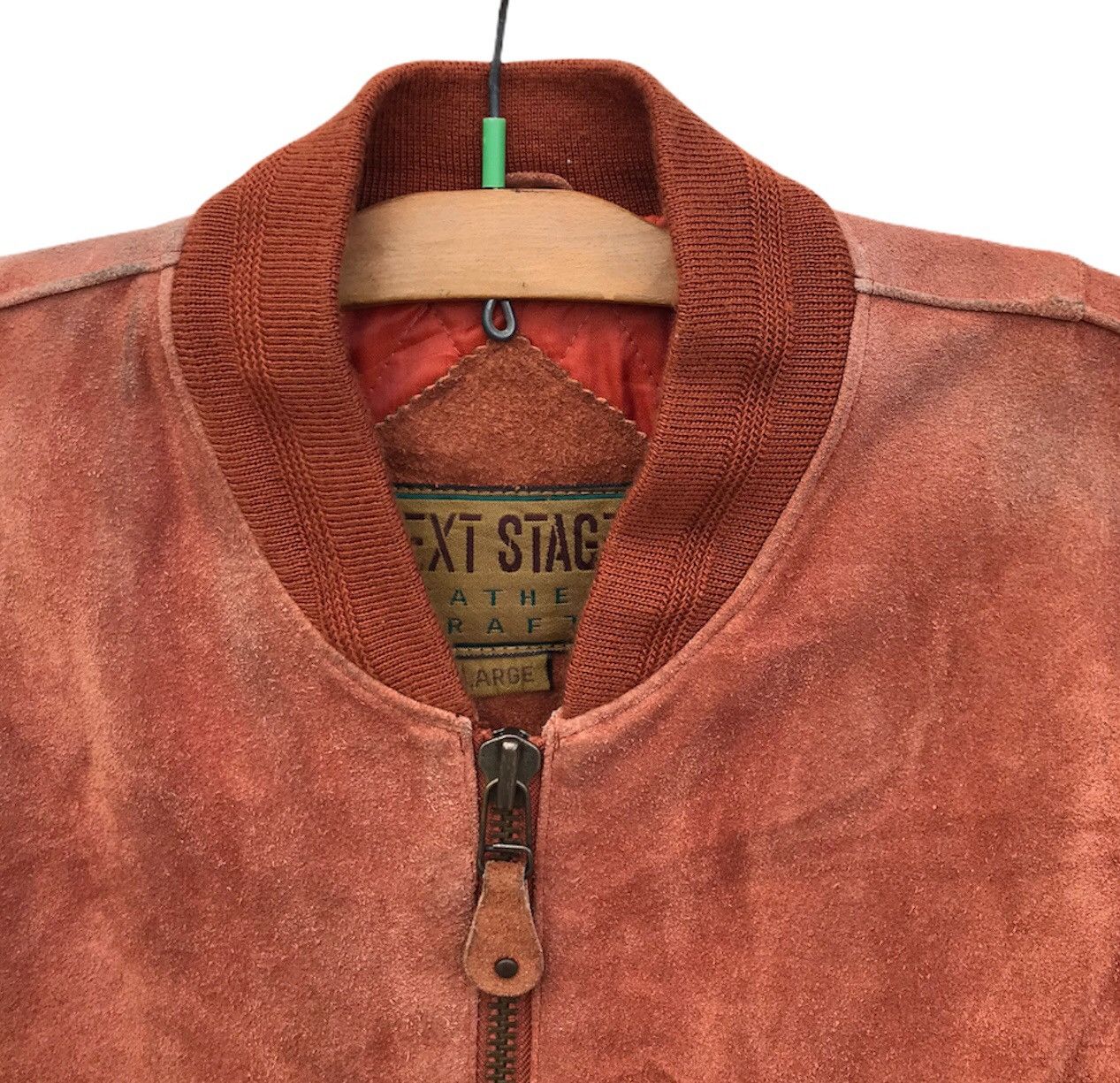 Vintage Next stage leather jacket Size US L / EU 52-54 / 3 - 2 Thumbnail