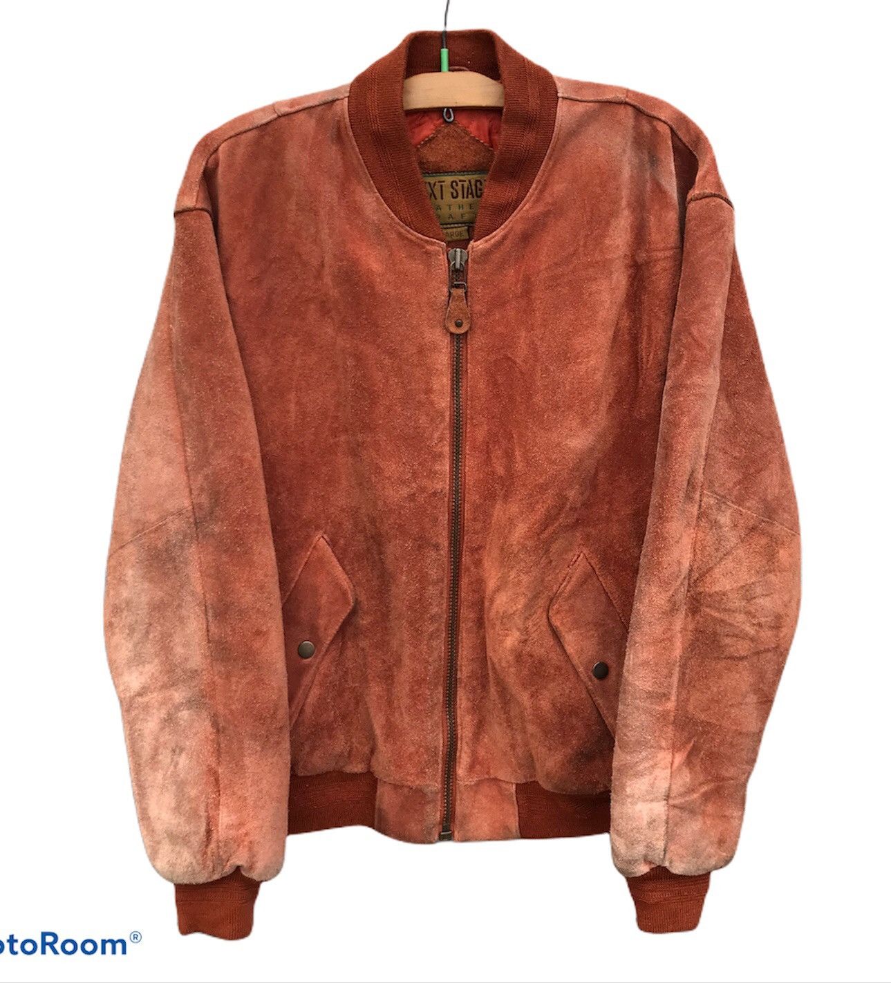 Vintage Next stage leather jacket Size US L / EU 52-54 / 3 - 4 Thumbnail