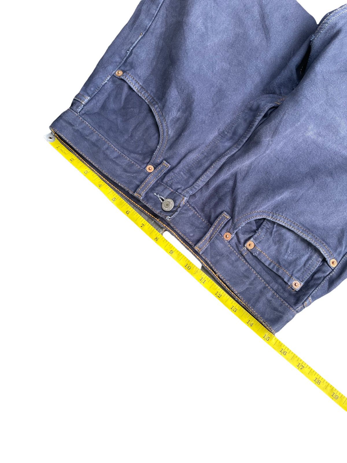 Levi's Vintage 1999 Levis 501 e Purple Denim Size US 31 - 2 Thumbnail