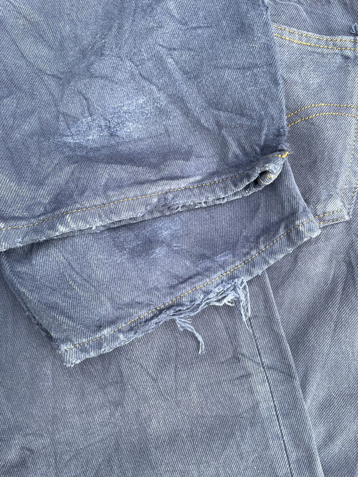 Levi's Vintage 1999 Levis 501 e Purple Denim Size US 31 - 12 Thumbnail