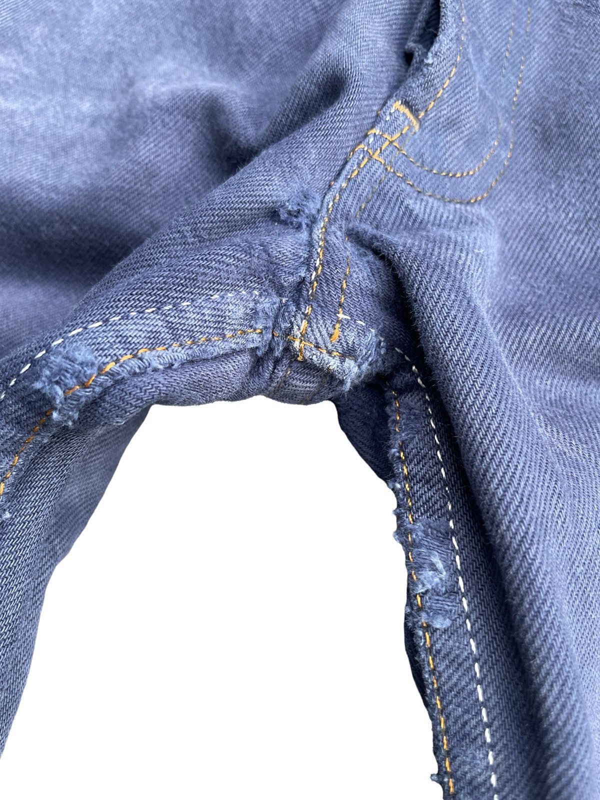 Levi's Vintage 1999 Levis 501 e Purple Denim Size US 31 - 20 Thumbnail