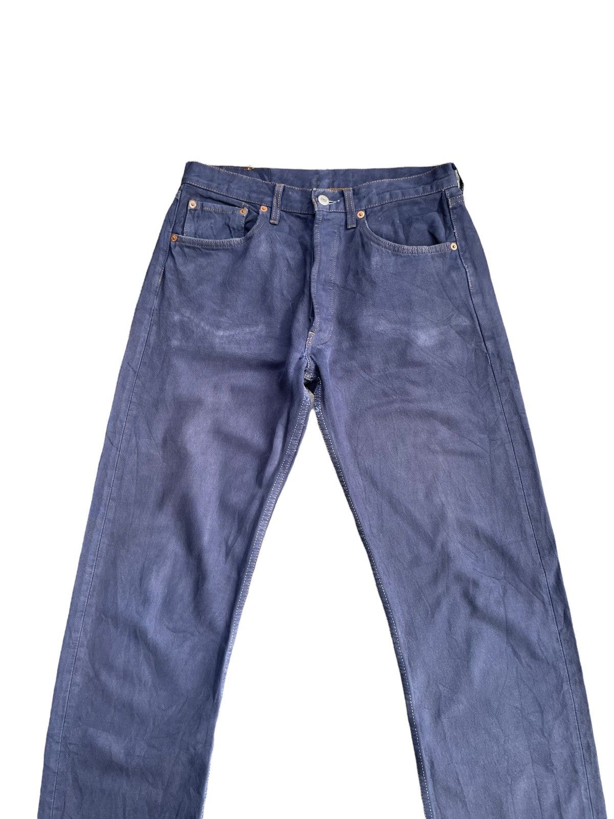 Levi's Vintage 1999 Levis 501 e Purple Denim Size US 31 - 4 Thumbnail