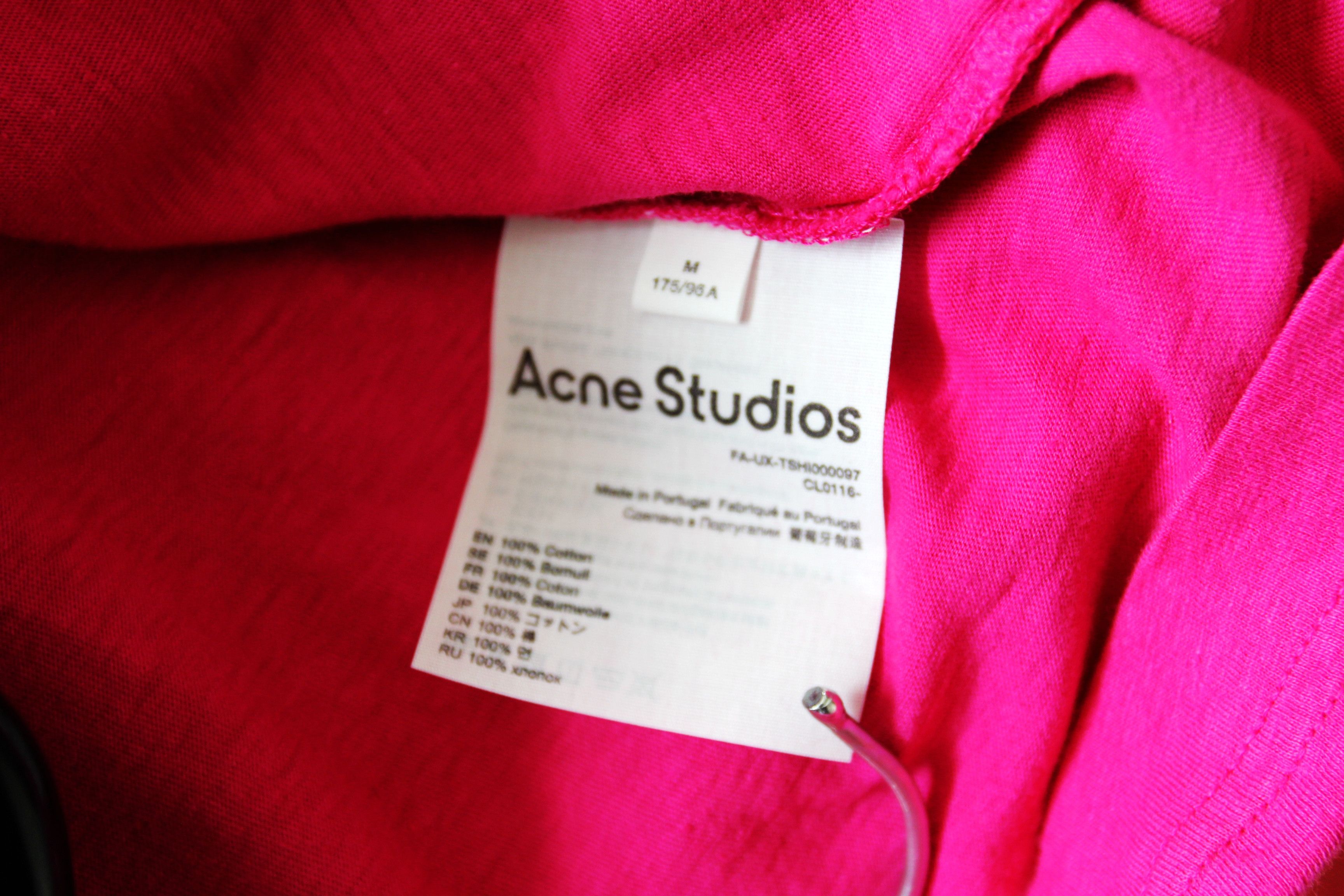 Acne Studios BNWT SS22 ACNE STUDIOS FACE MOTIF POLO SHIRT M Size US M / EU 48-50 / 2 - 9 Thumbnail