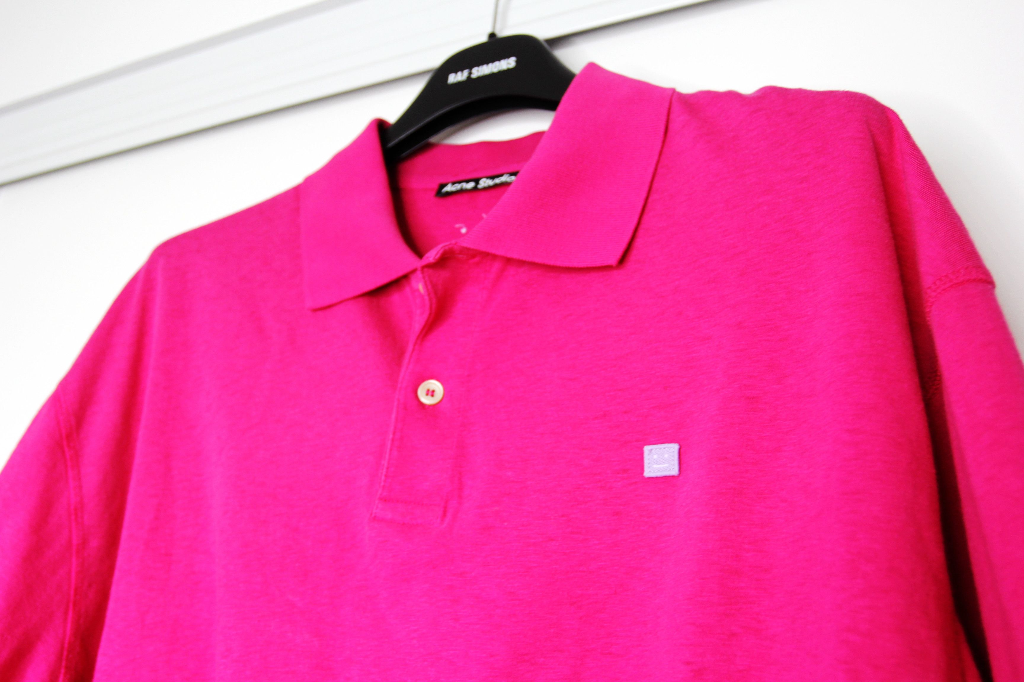 Acne Studios BNWT SS22 ACNE STUDIOS FACE MOTIF POLO SHIRT M Size US M / EU 48-50 / 2 - 4 Thumbnail