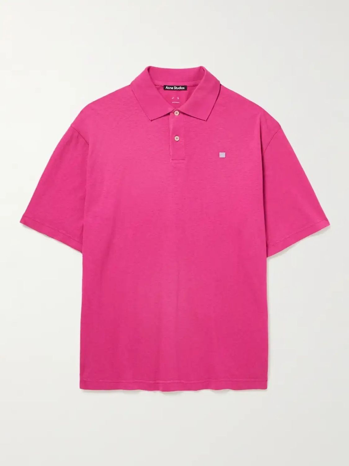 Acne Studios BNWT SS22 ACNE STUDIOS FACE MOTIF POLO SHIRT M Size US M / EU 48-50 / 2 - 10 Thumbnail