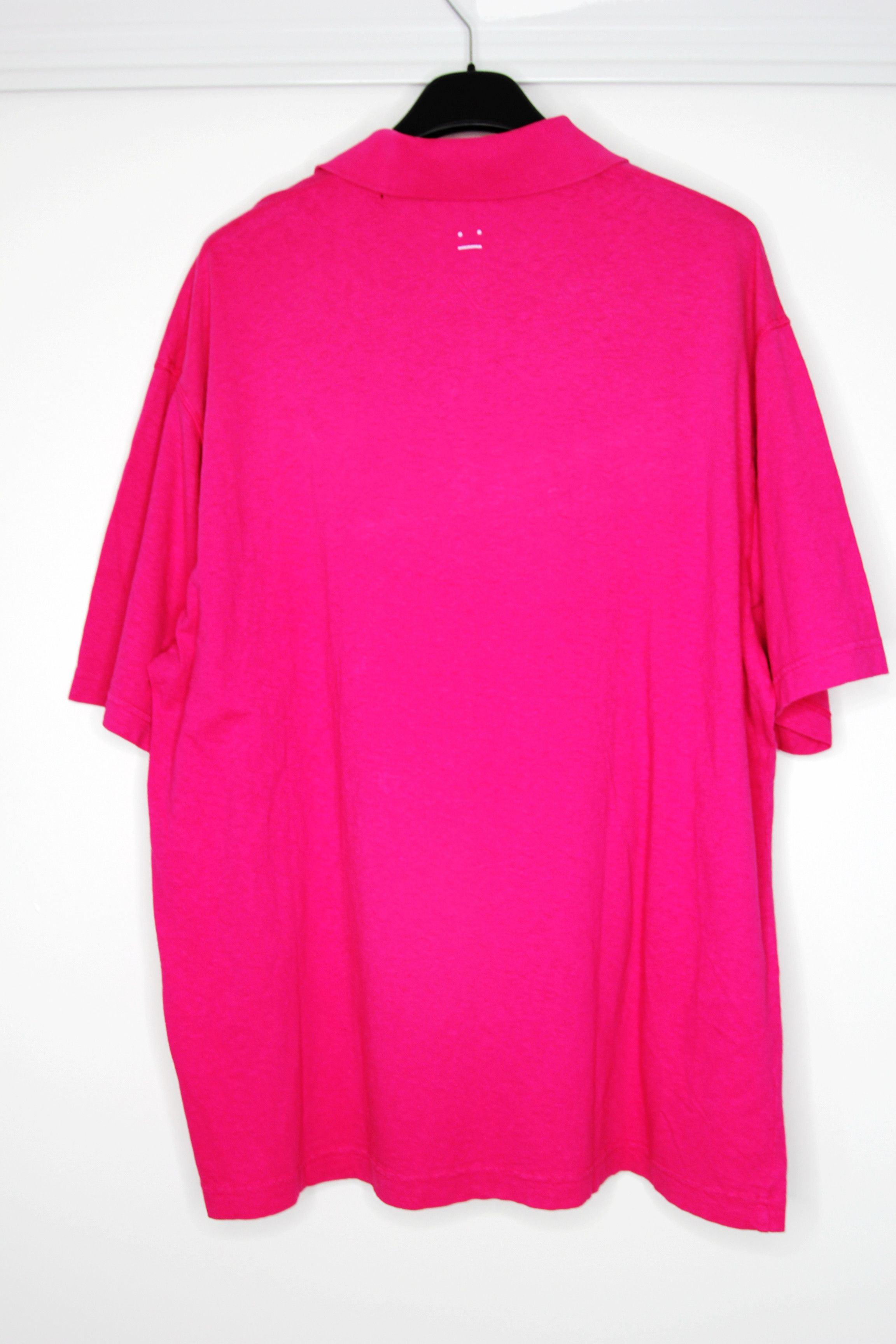 Acne Studios BNWT SS22 ACNE STUDIOS FACE MOTIF POLO SHIRT M Size US M / EU 48-50 / 2 - 3 Thumbnail