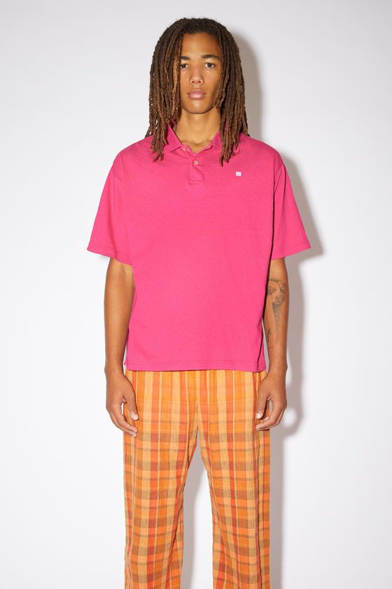 Acne Studios BNWT SS22 ACNE STUDIOS FACE MOTIF POLO SHIRT M Size US M / EU 48-50 / 2 - 1 Thumbnail