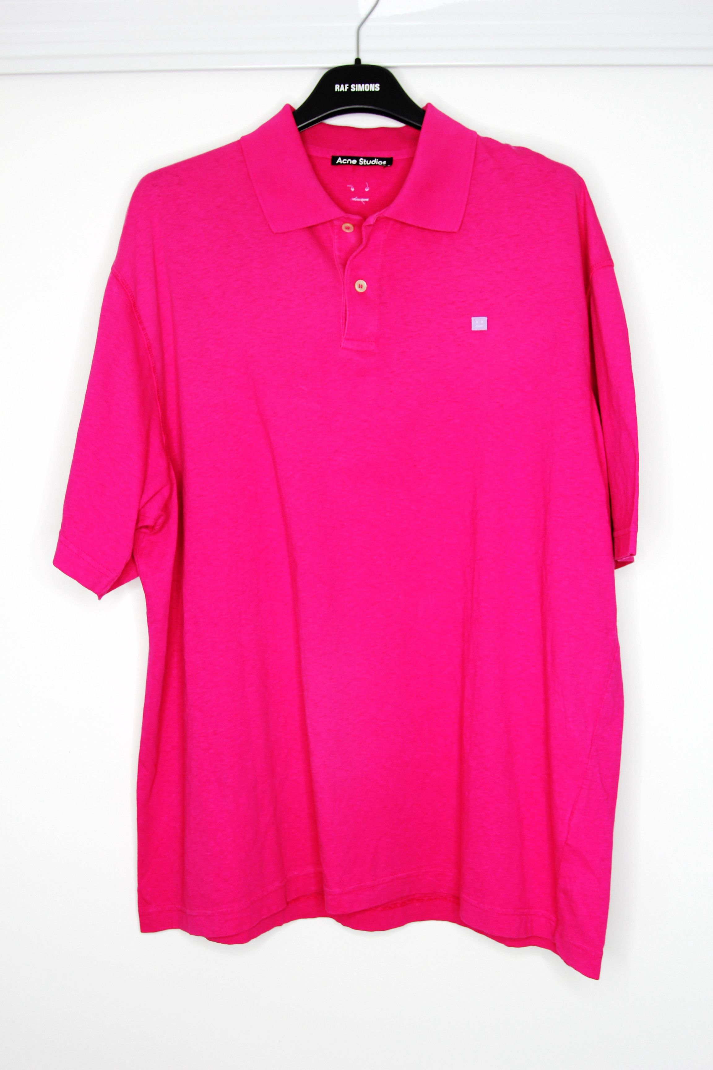 Acne Studios BNWT SS22 ACNE STUDIOS FACE MOTIF POLO SHIRT M Size US M / EU 48-50 / 2 - 2 Thumbnail