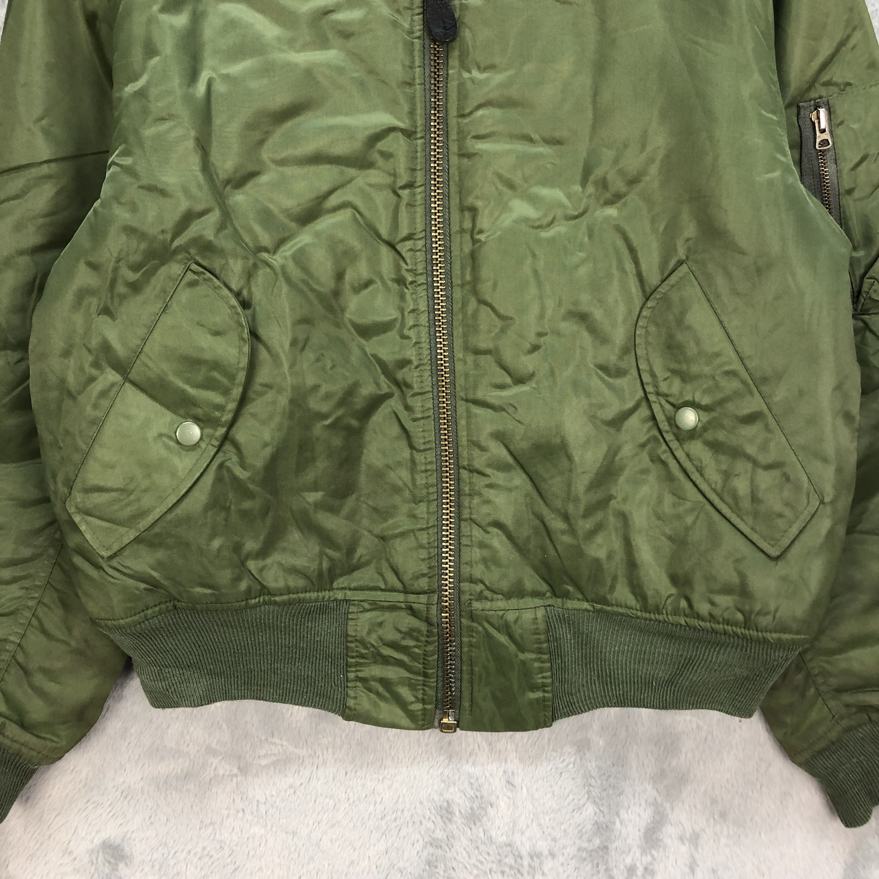 Vintage VINTAGE USAF MA1 JACKET / BOMBER JACKET #5485-192 Size US S / EU 44-46 / 1 - 3 Thumbnail