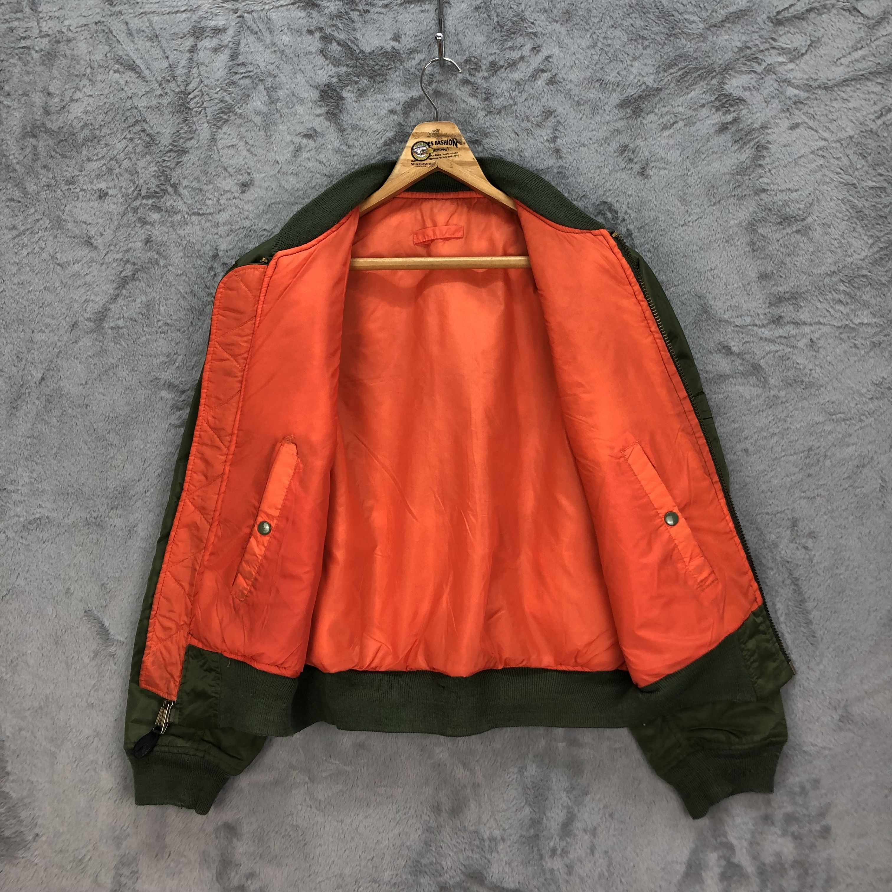 Vintage VINTAGE USAF MA1 JACKET / BOMBER JACKET #5485-192 Size US S / EU 44-46 / 1 - 8 Thumbnail