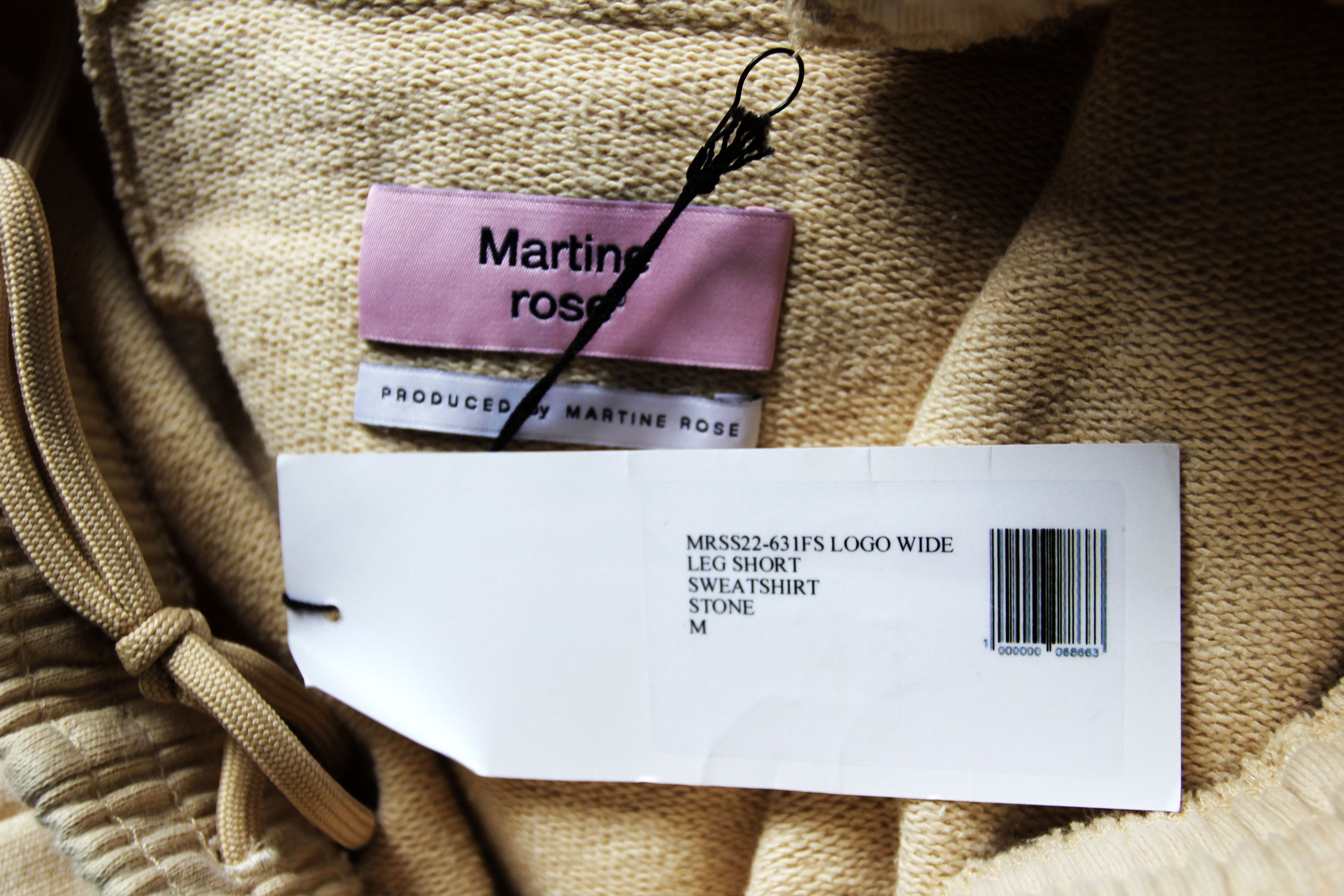 Martine Rose BNWT SS22 MARTINE ROSE LOGO WIDE LEG SHORTS M Size US 32 / EU 48 - 8 Thumbnail