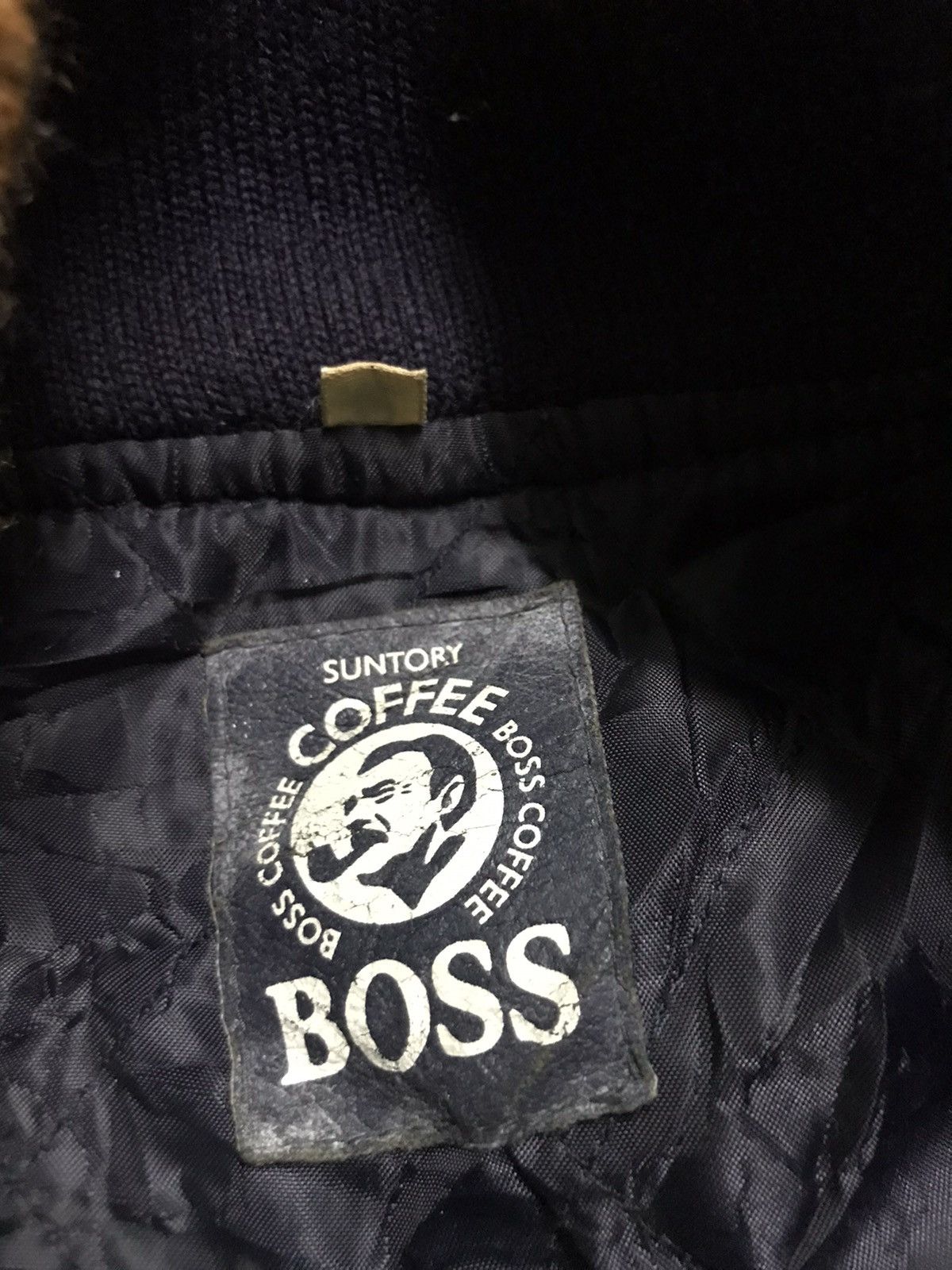 Vintage Vintage Suntory Coffee boss varsity jacket Size US L / EU 52-54 / 3 - 7 Thumbnail