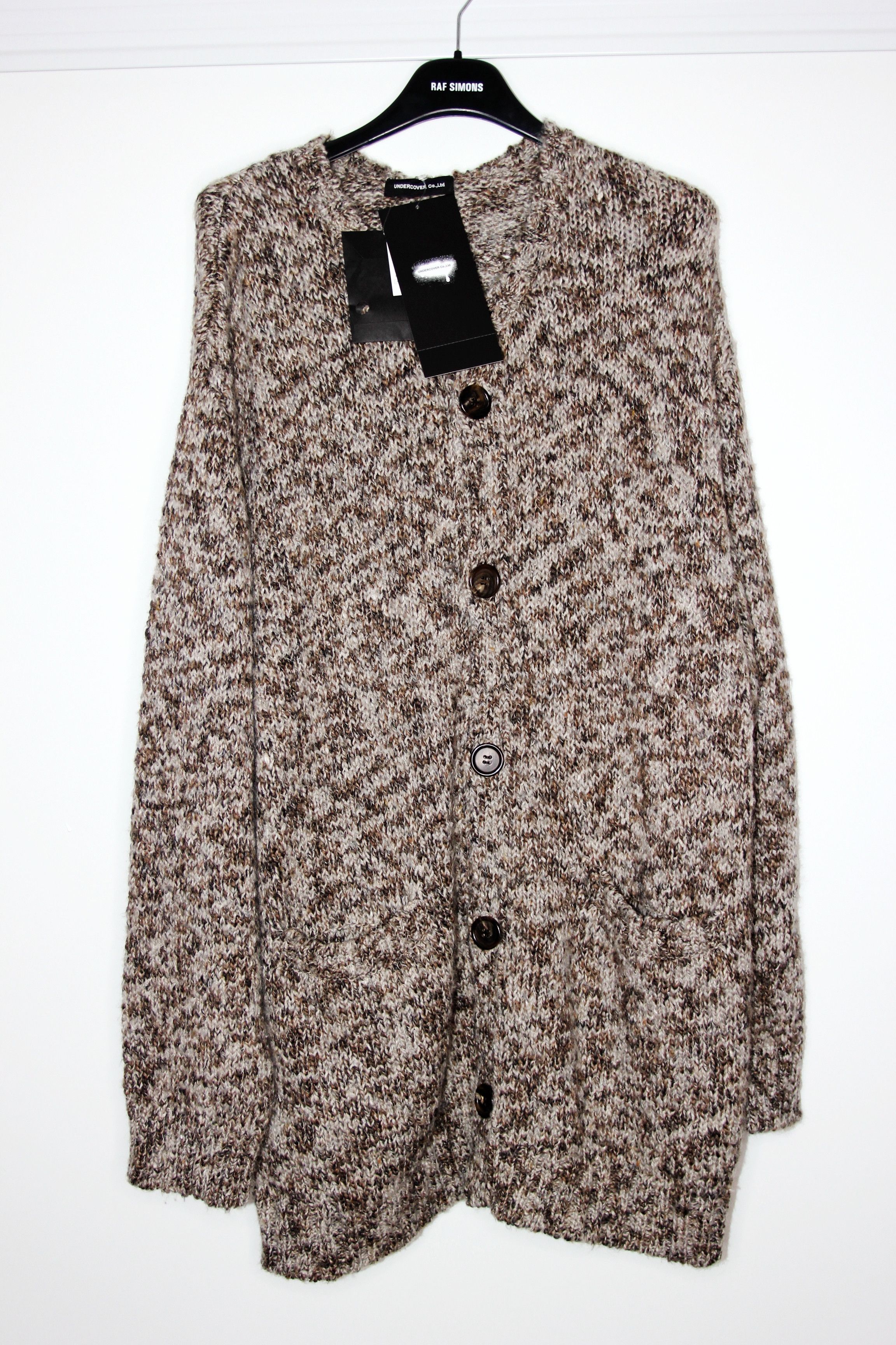 Undercover BNWT SS22 UNDERCOVER MARL KNIT CARDIGAN 4 Size US XL / EU 56 / 4 - 2 Thumbnail