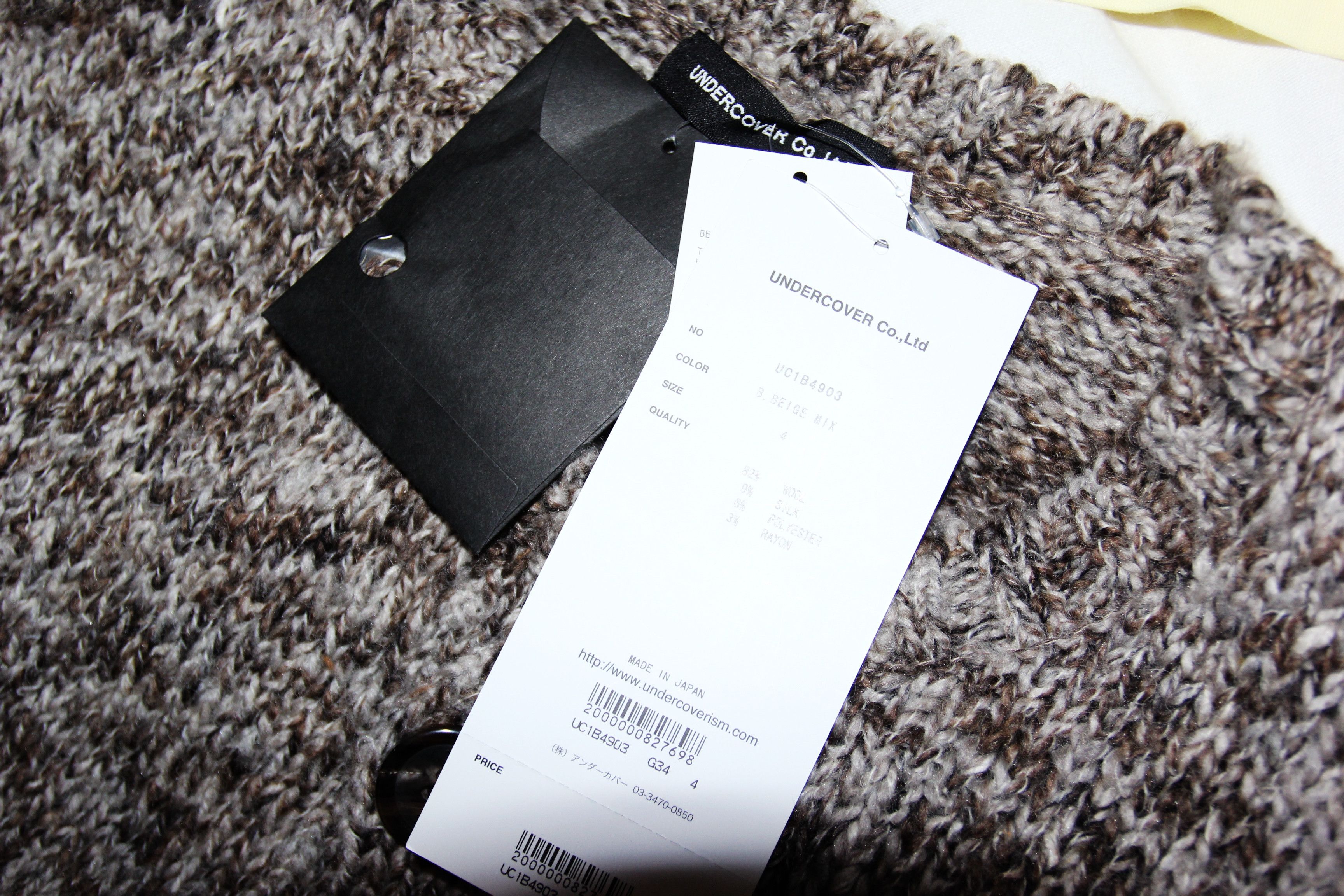 Undercover BNWT SS22 UNDERCOVER MARL KNIT CARDIGAN 4 Size US XL / EU 56 / 4 - 8 Thumbnail