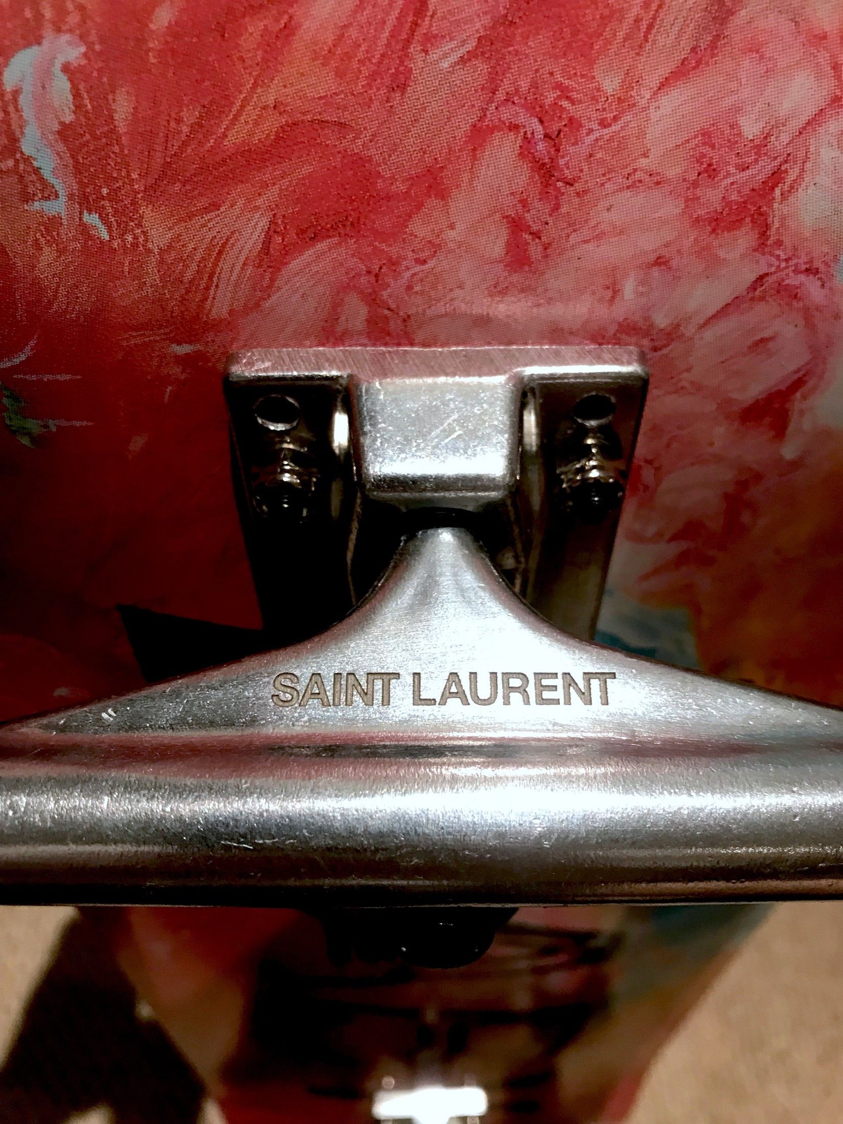 Hedi Slimane × Saint Laurent Paris RARE SS16 SURF SOUND "BABY" MULTICOLOUR SKATEBOARD Size ONE SIZE - 8 Thumbnail