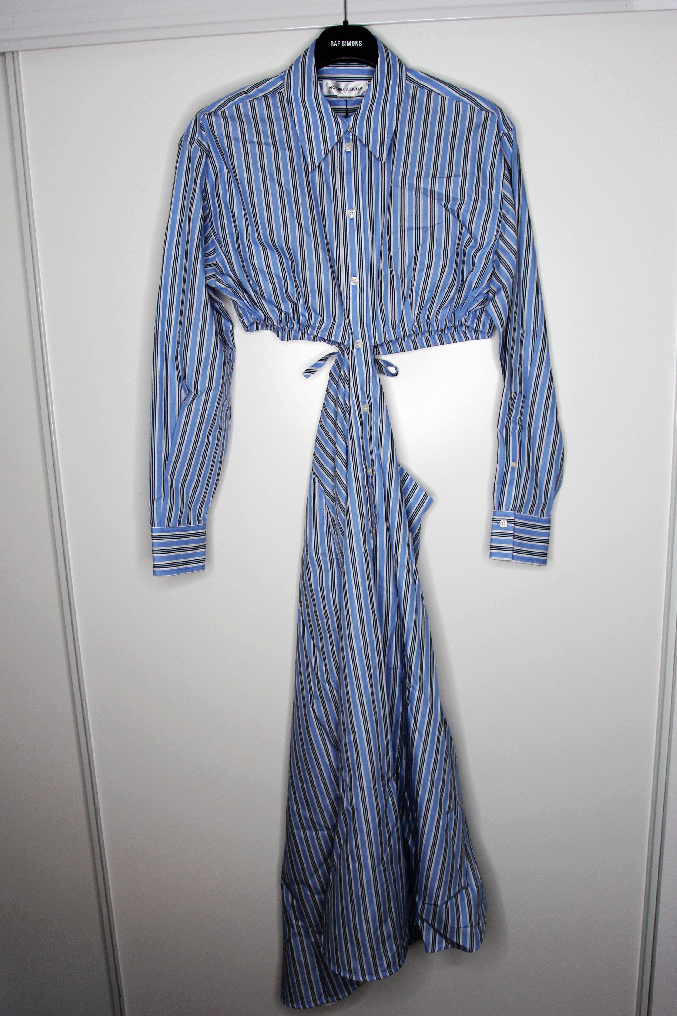 Victoria Beckham BNWT SS22 VICTORIA BECKHAM OPEN BACK CUT OUT DRESS 2 Size 26" / US 2 / IT 38 - 2 Thumbnail