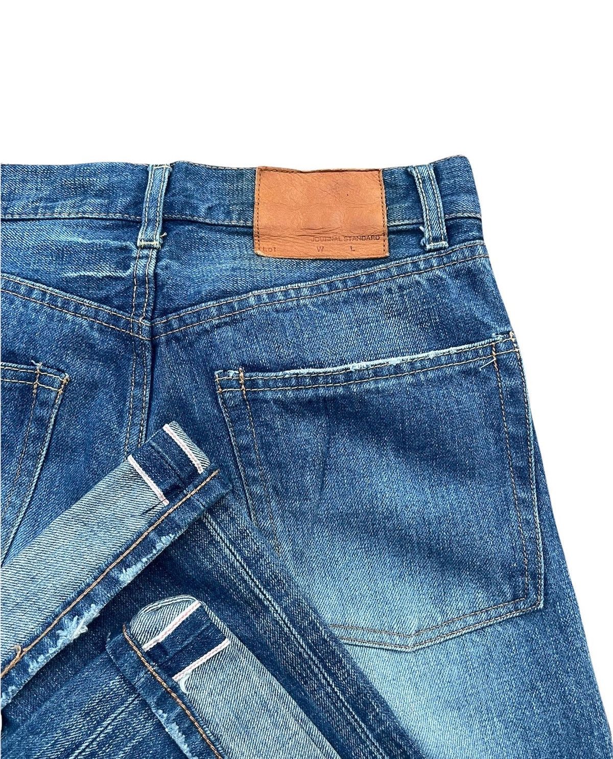 Japanese Brand × Journal Standard Journal Standard Selvedge Aging Wash Denim Size US 29 - 7 Thumbnail