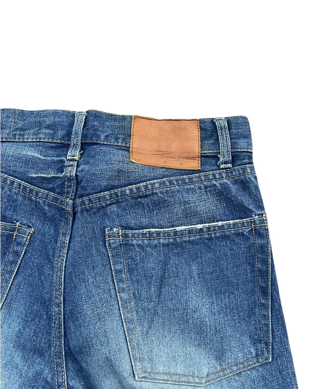 Japanese Brand × Journal Standard Journal Standard Selvedge Aging Wash Denim Size US 29 - 12 Thumbnail