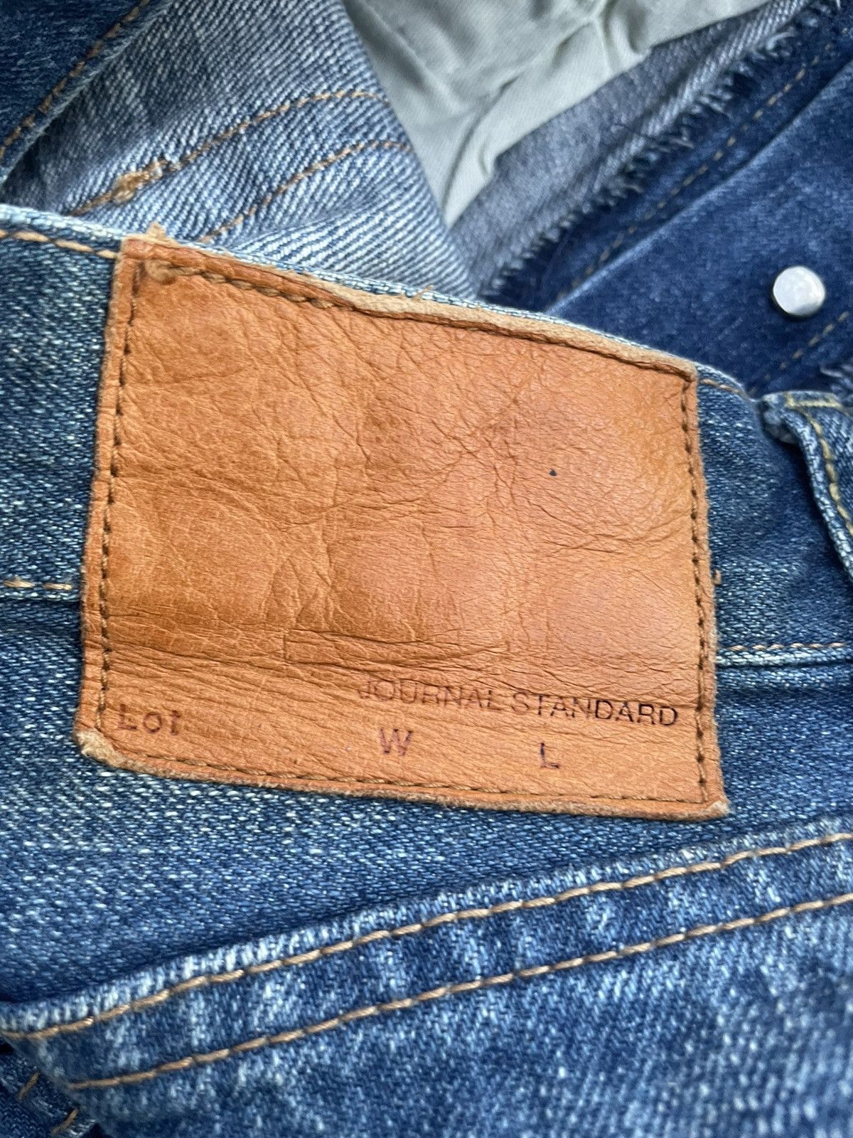 Japanese Brand × Journal Standard Journal Standard Selvedge Aging Wash Denim Size US 29 - 13 Thumbnail
