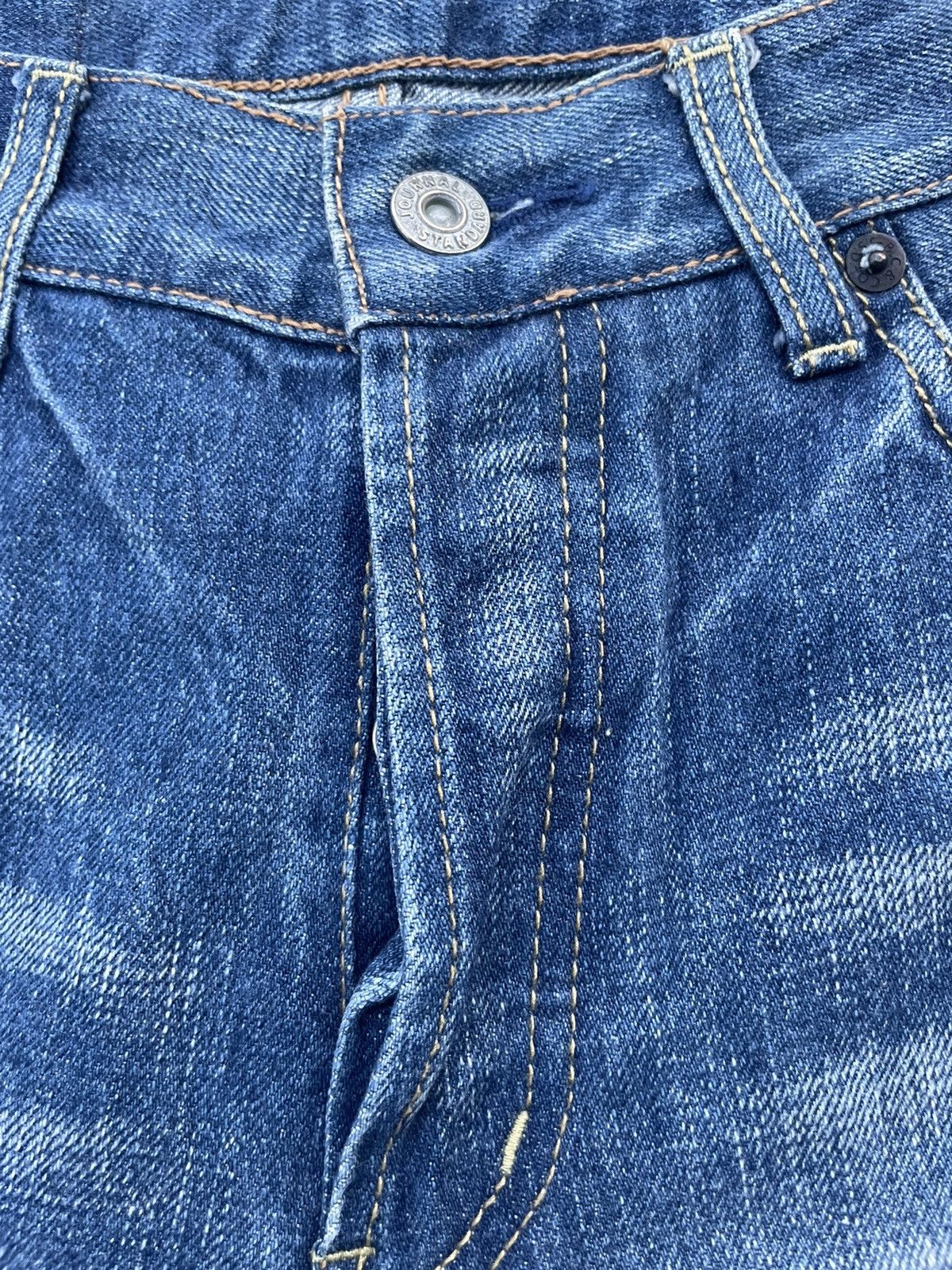 Japanese Brand × Journal Standard Journal Standard Selvedge Aging Wash Denim Size US 29 - 16 Thumbnail
