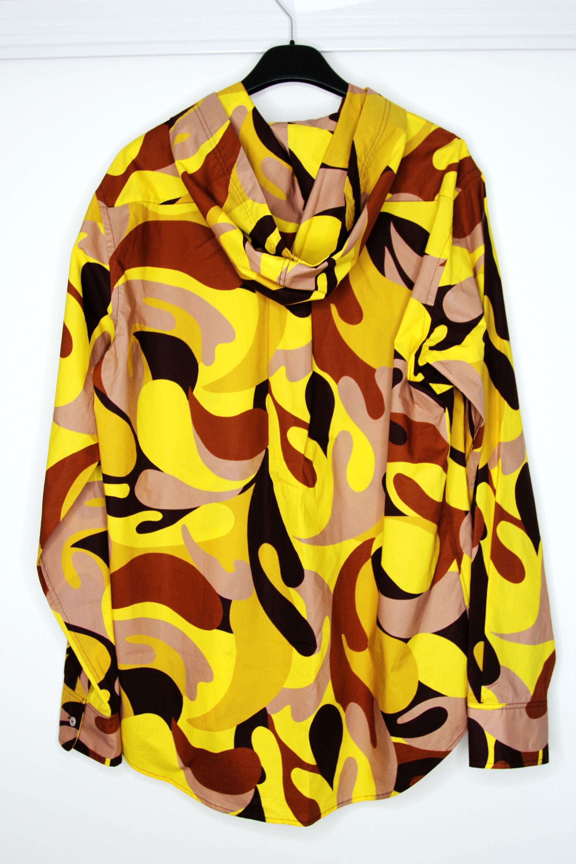 Marni BNWT SS22 MARNI ABSTRACT PRINT HOODED SHIRT 48 Size US M / EU 48-50 / 2 - 3 Thumbnail