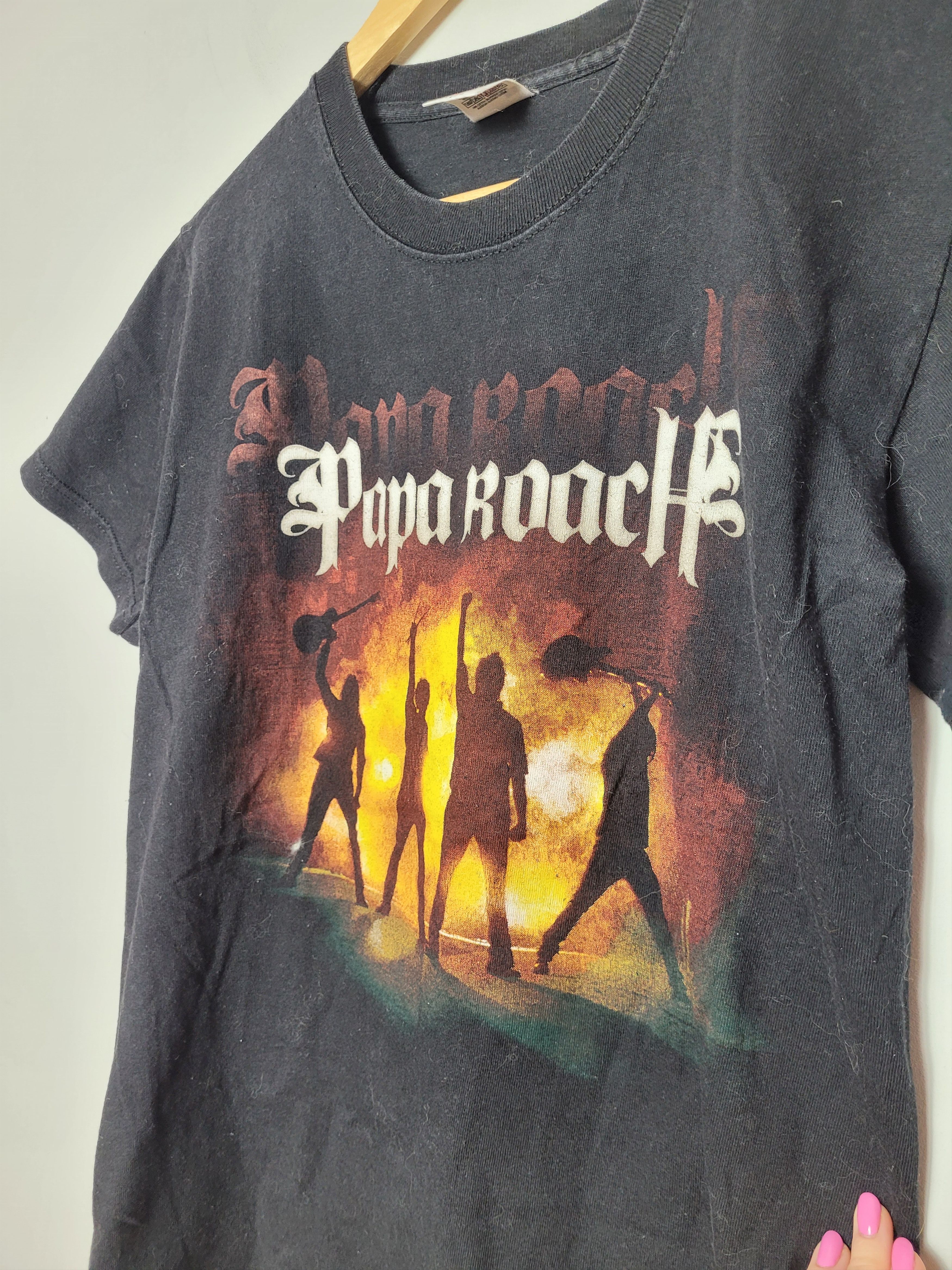 Band Tees Papa Roach vintage tour tee Size US S / EU 44-46 / 1 - 5 Thumbnail