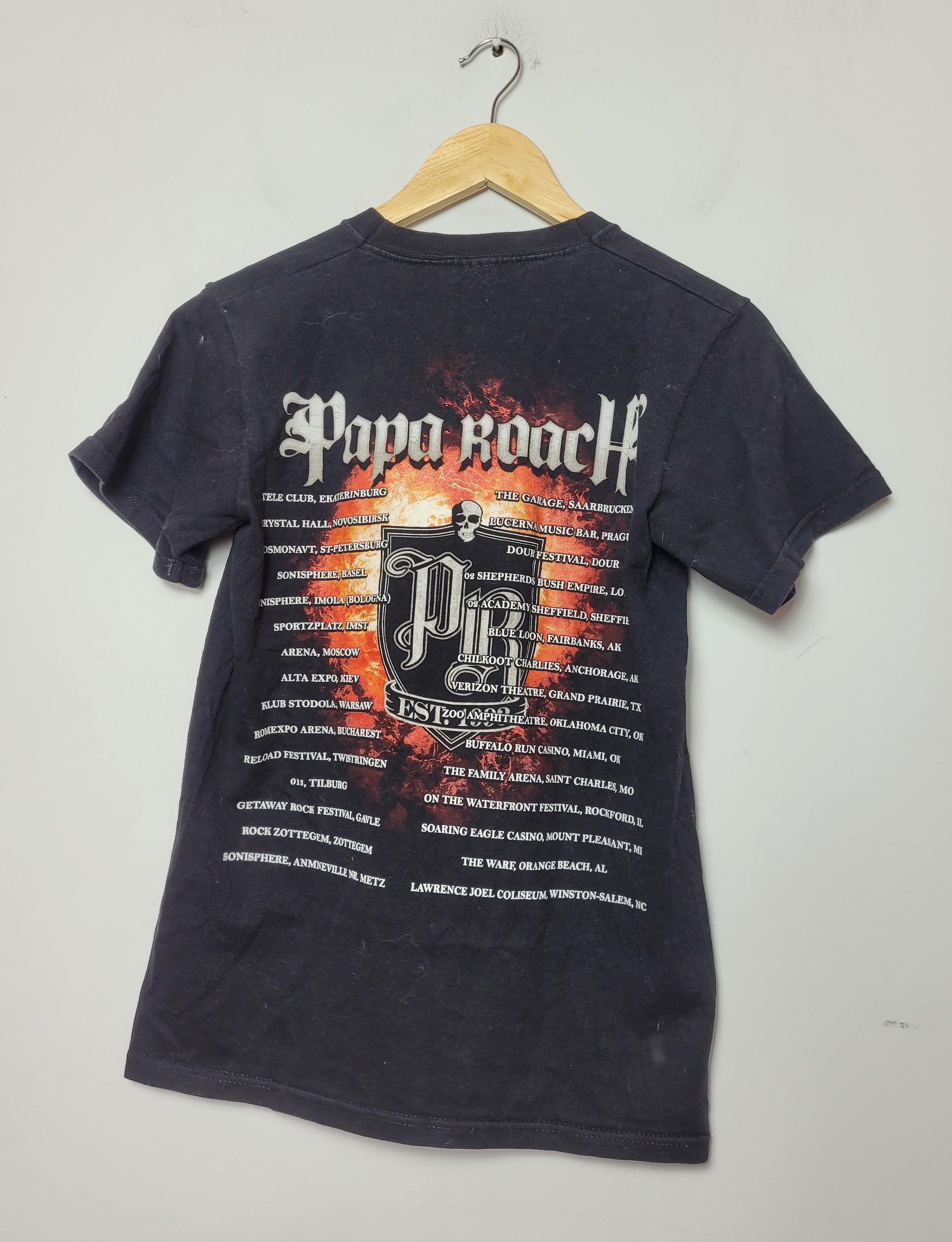 Band Tees Papa Roach vintage tour tee Size US S / EU 44-46 / 1 - 7 Thumbnail