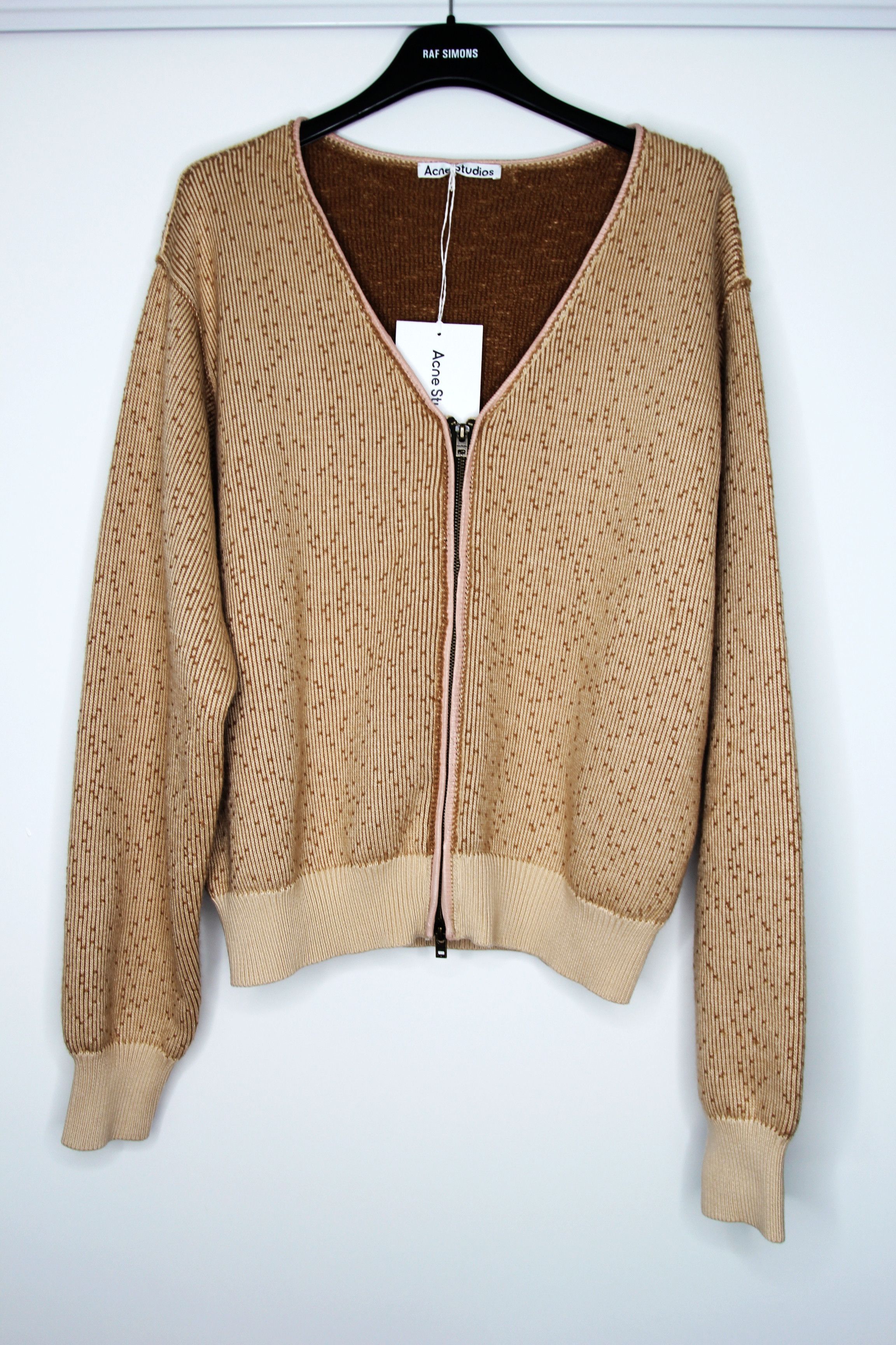 Acne Studios BNWT SS22 ACNE STUDIOS V NECK CARDIGAN L Size US L / EU 52-54 / 3 - 2 Thumbnail
