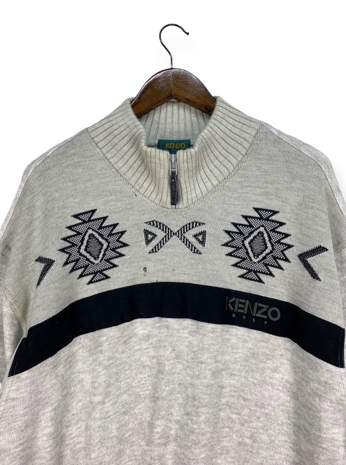 Kenzo Vintage Kenzo Golf Sweatshirt Size US L / EU 52-54 / 3 - 2 Thumbnail