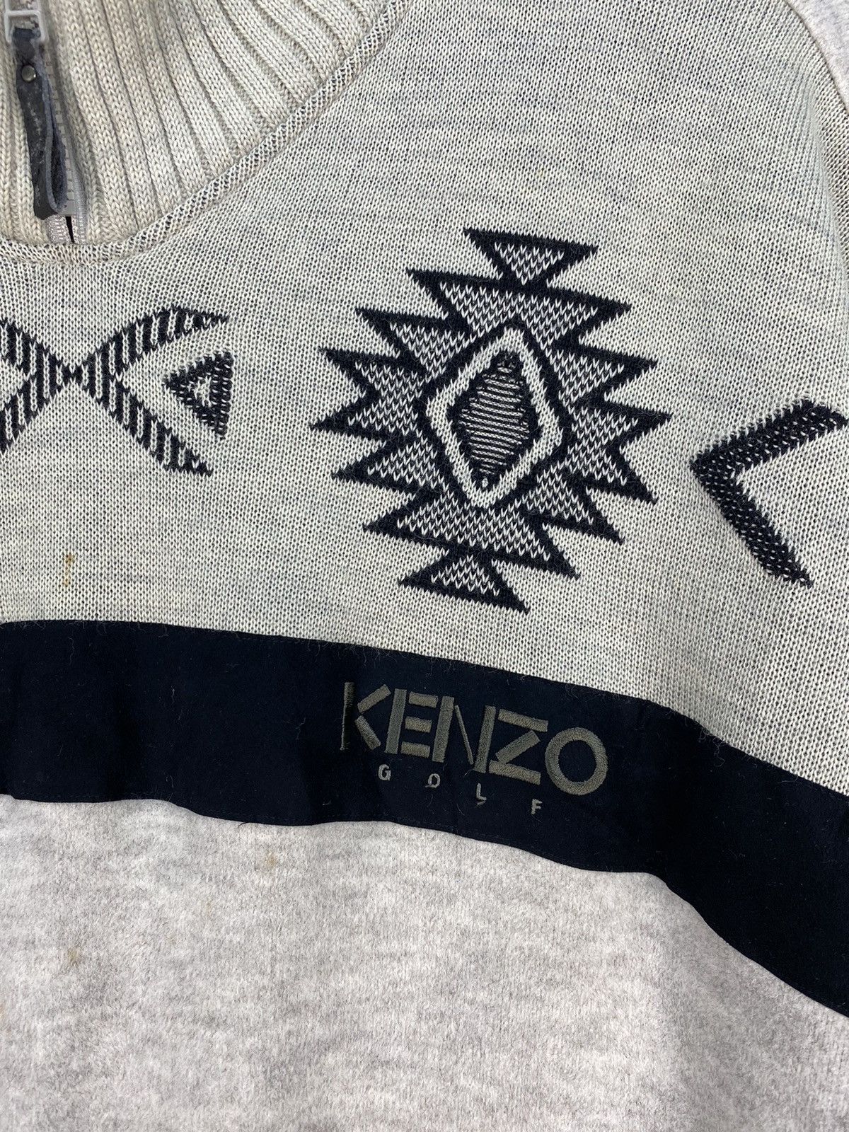 Kenzo Vintage Kenzo Golf Sweatshirt Size US L / EU 52-54 / 3 - 6 Thumbnail