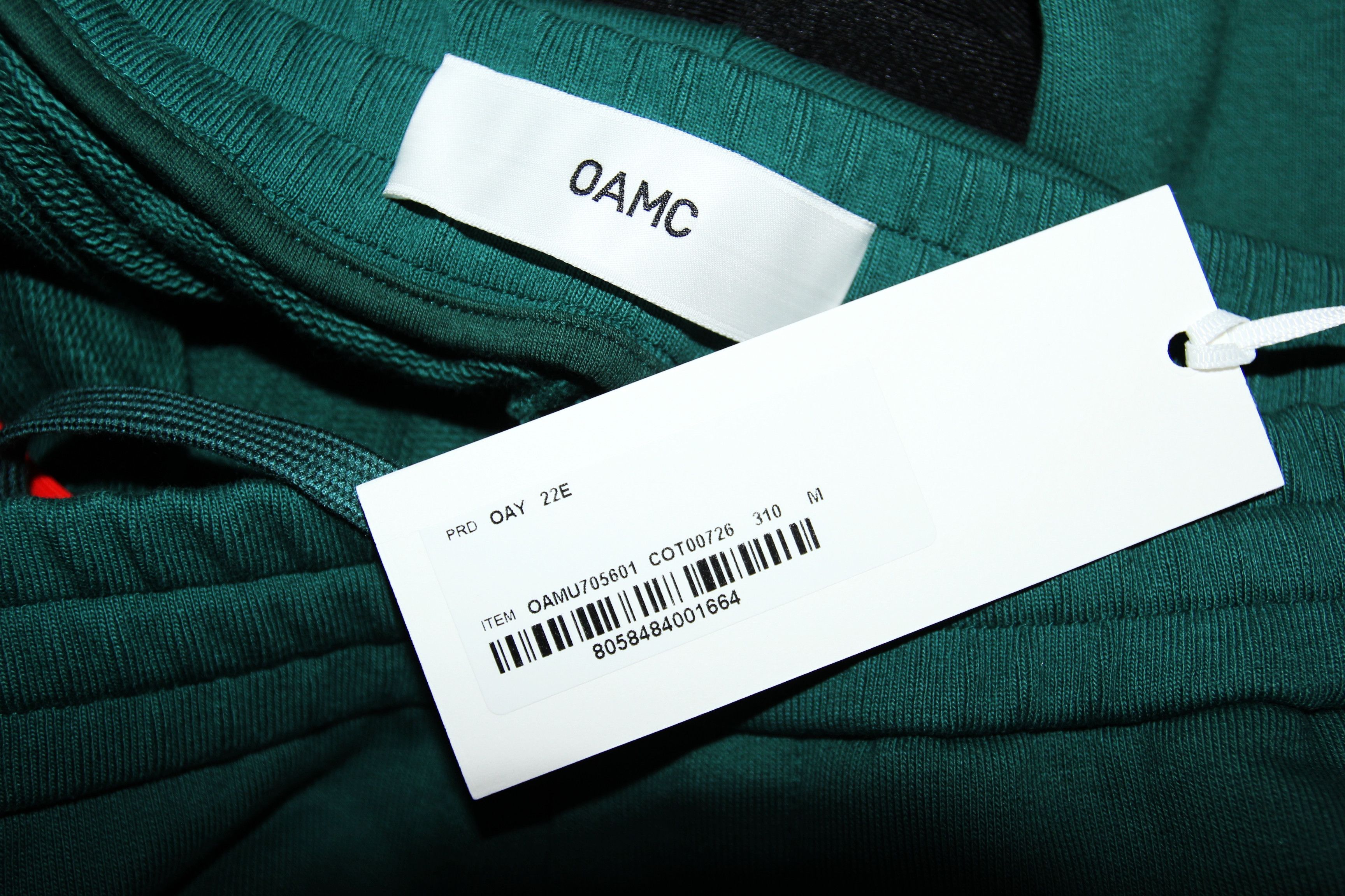 OAMC BNWT SS22 OAMC GREEN JERSEY SWEATPANTS M Size US 32 / EU 48 - 9 Thumbnail