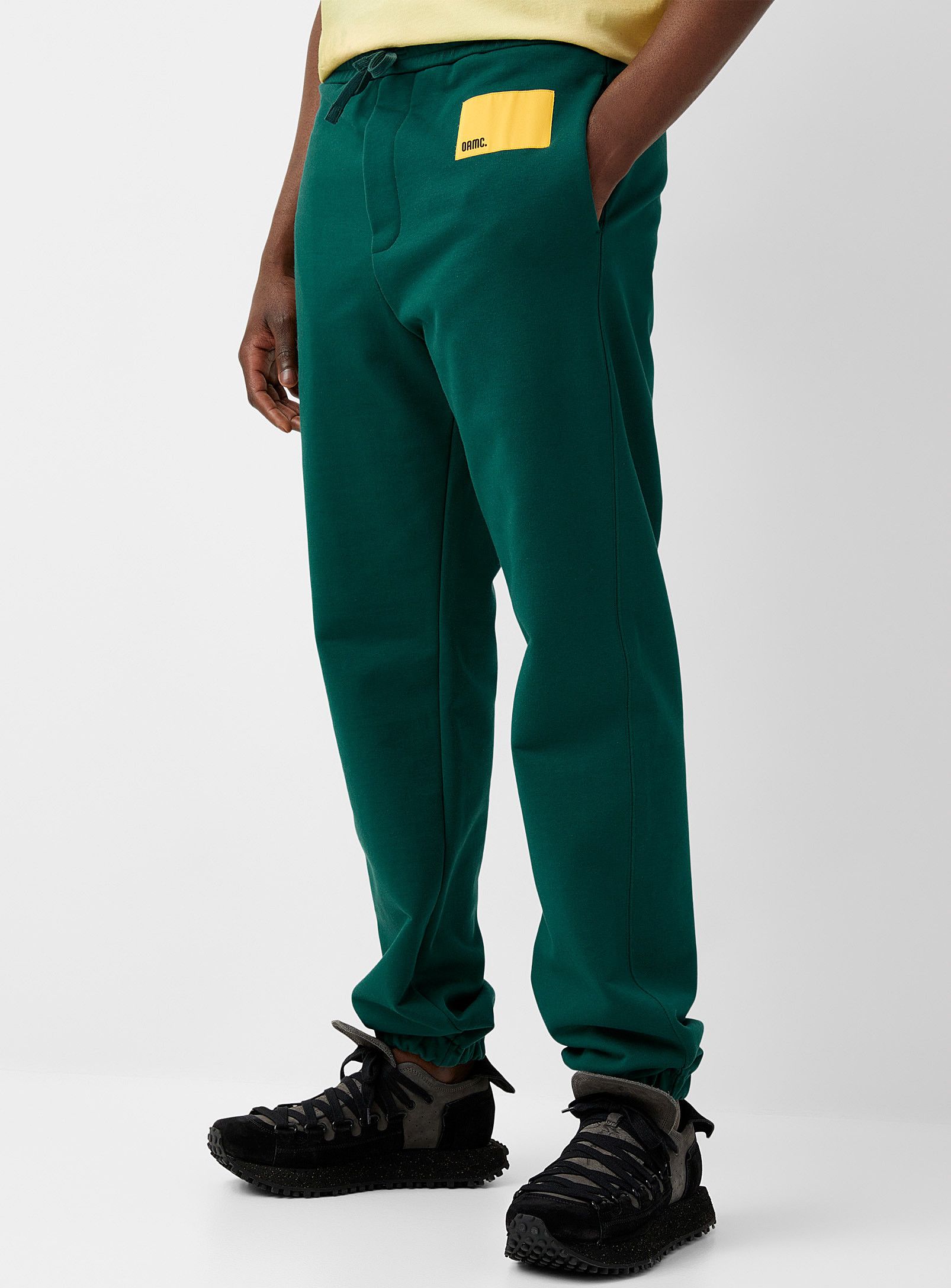 image of Ss22 Oamc Green Jersey Sweatpants M, Men's (Size 32)