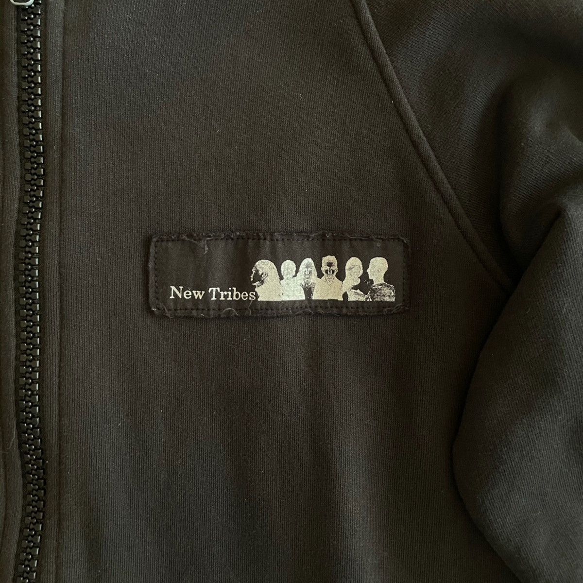 ☆ Raf by Raf Simons, “New Tribes” Zip-up Raglan Hoodie